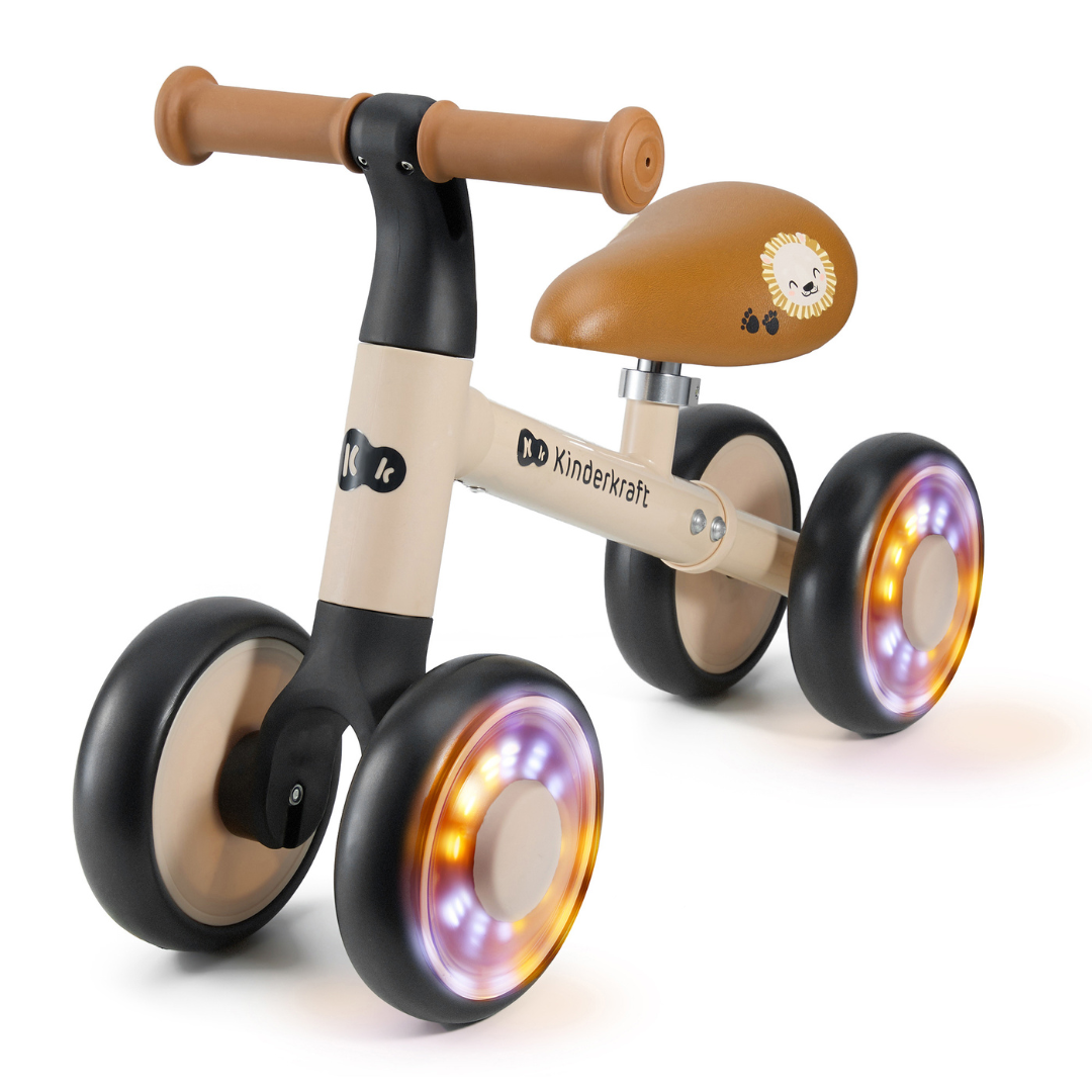 Kinderkraft CUTIE FLASH колело за баланс BEIGE KRCUFL00BEG0000 – Детско колело за баланс: как да изберем правилния размер