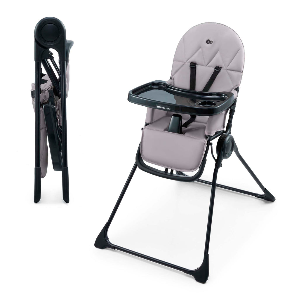 Kinderkraft BINCI столче за хранене GREY - снимка 6