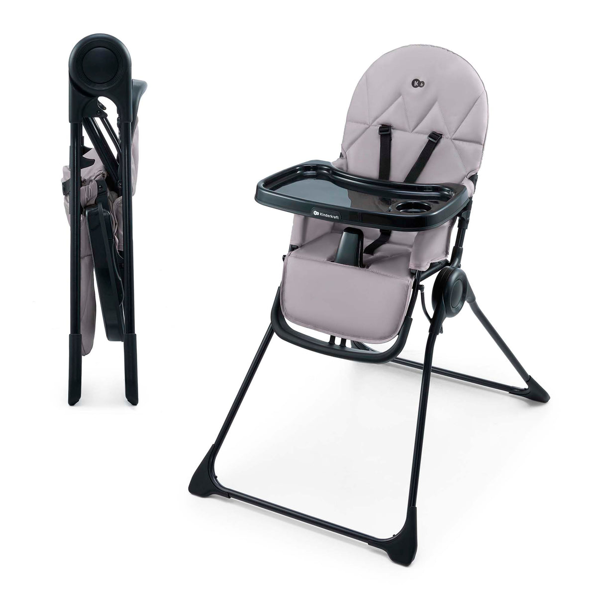 Kinderkraft BINCI столче за хранене GREY - снимка 6
