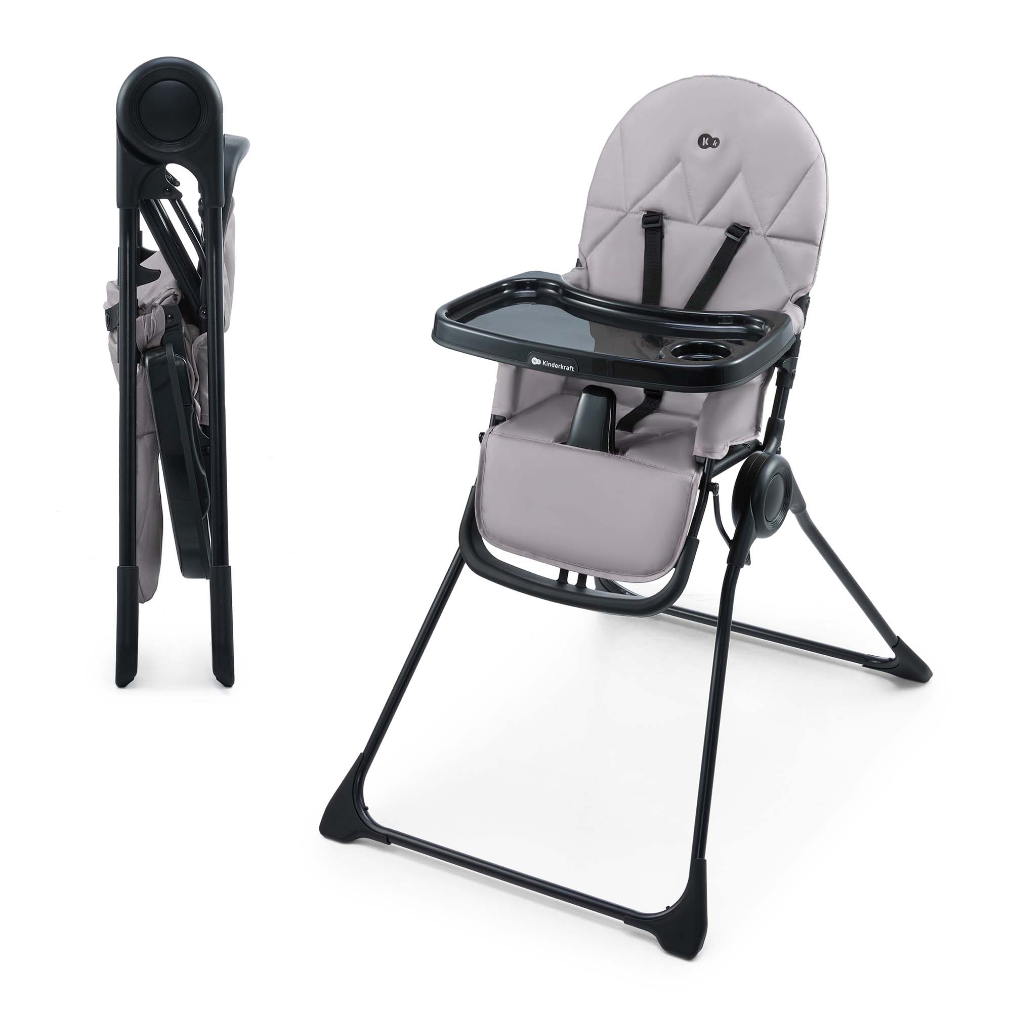 Kinderkraft BINCI столче за хранене GREY - снимка 6