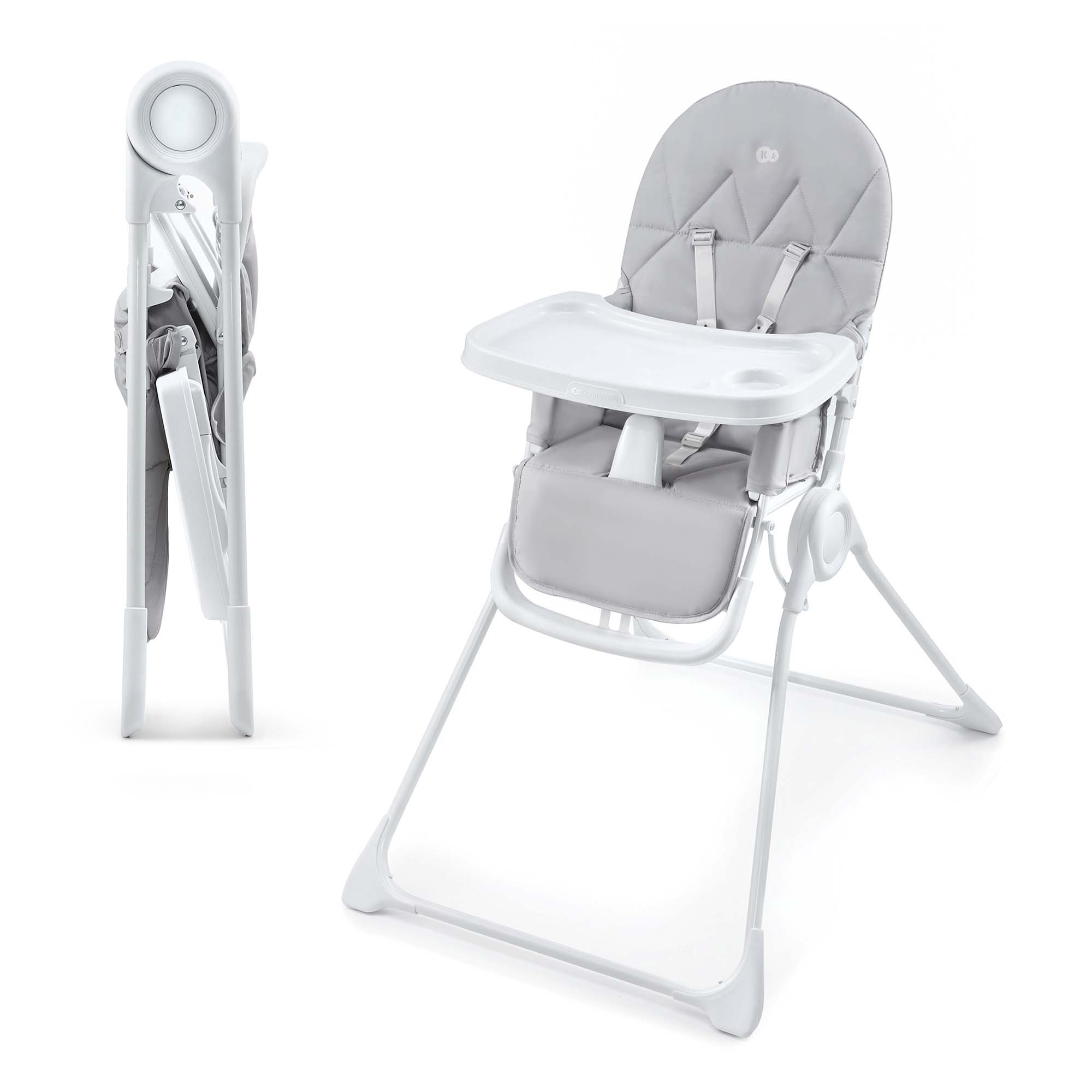 Kinderkraft BINCI столче за хранене LIGHT GREY - снимка 6