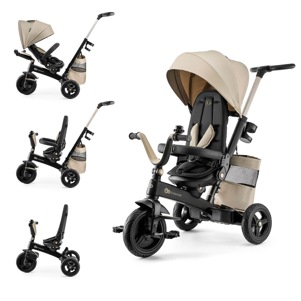KinderKraft EASYTWIST бежова триколка KREASY00BEG0000 - снимка 6