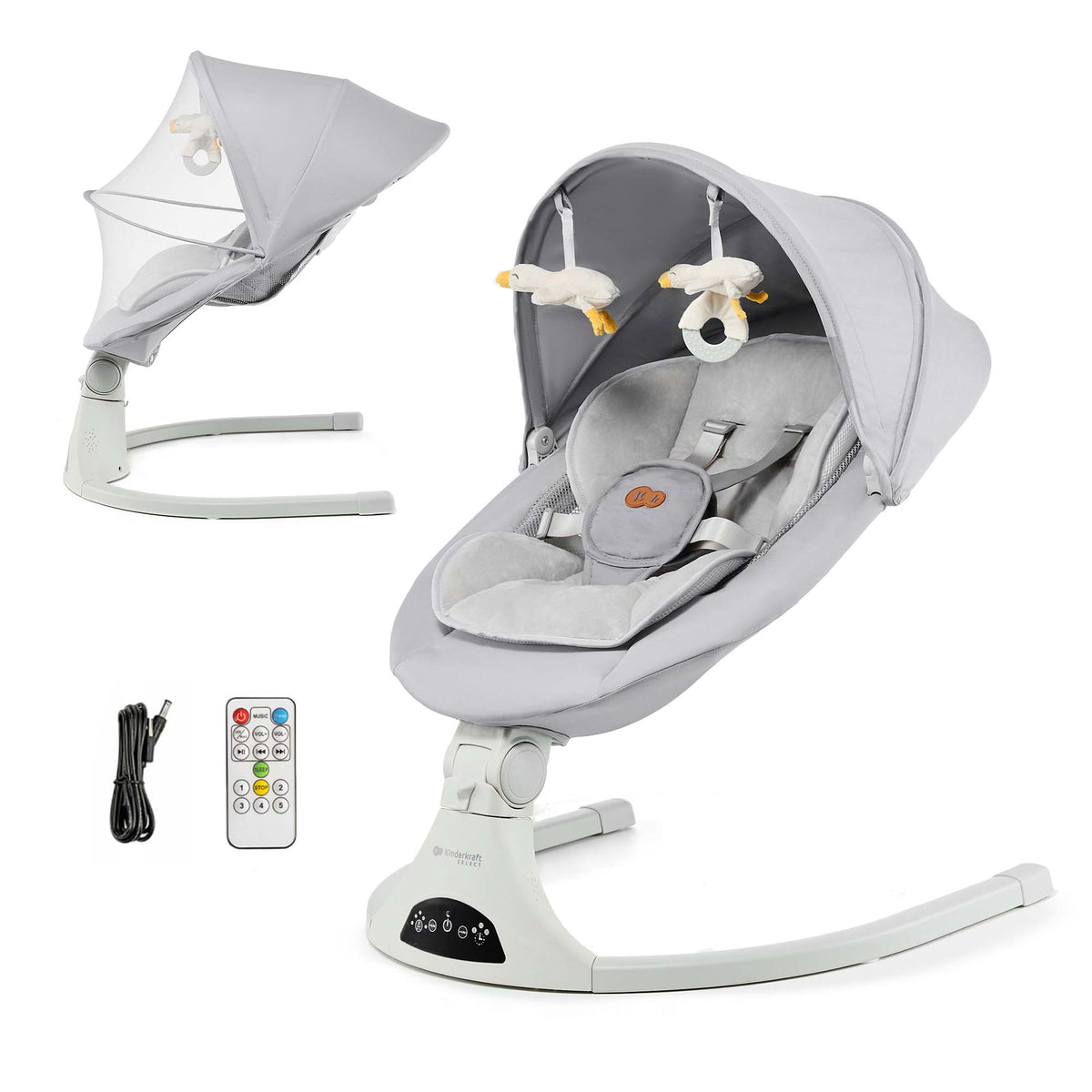 Kinderkraft TULSY шезлонг GREY