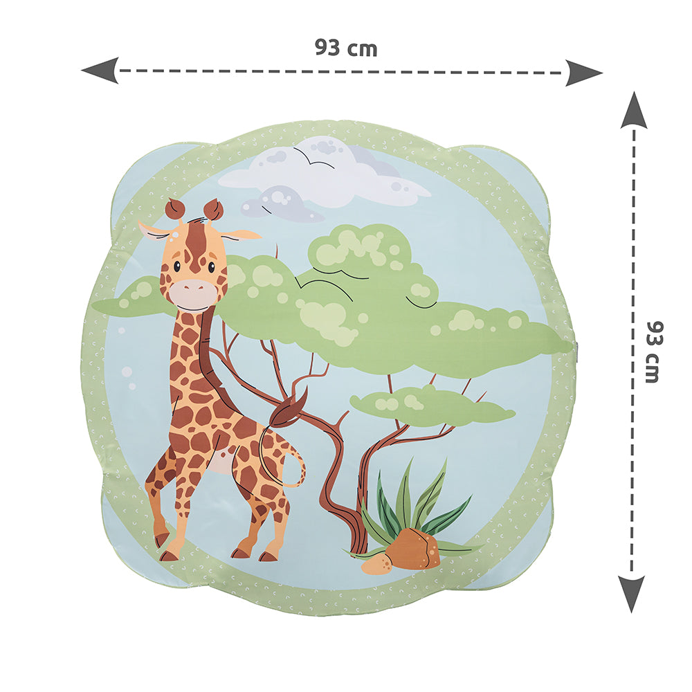 ТЕПИХ SAFARI FRIENDS 93X93 ELEPHANT PINK