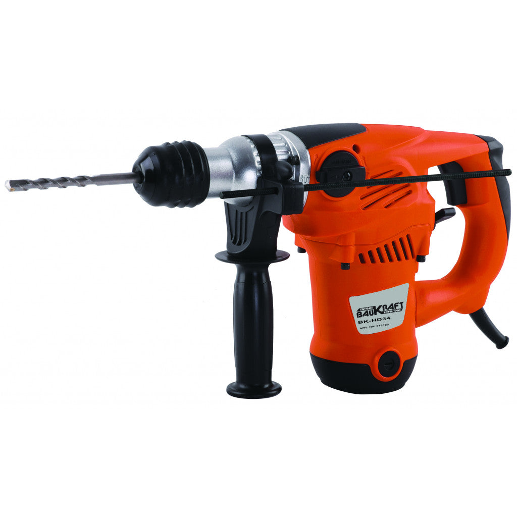 Перфоратор 1500W 5.0kg 32mm SDS-plus 4J BAUKRAFT BK-HD34 Baukraft BGShopping.net