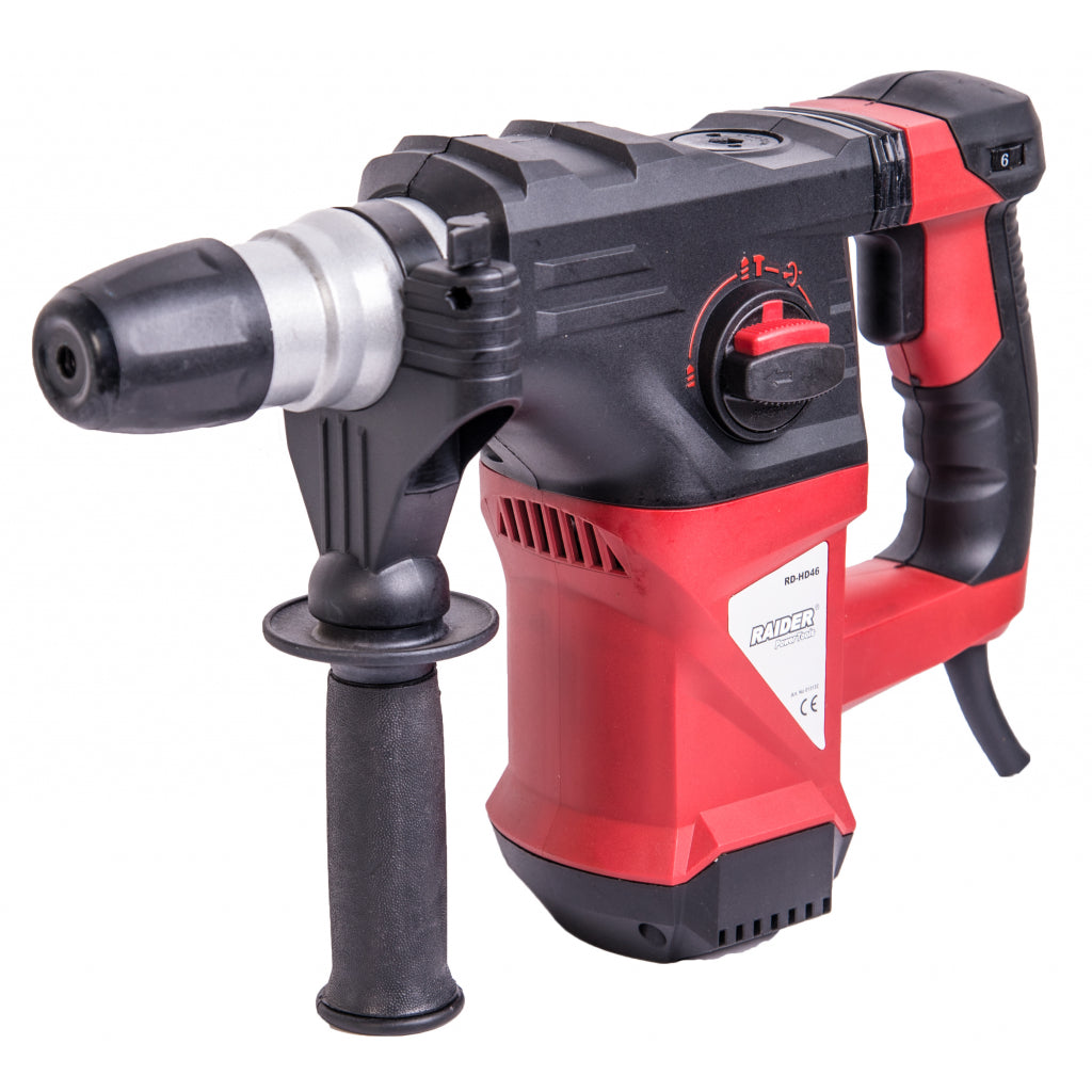 Перфоратор 1500W 4.8kg 32mm SDS-plus 4.3J RAIDER RD-HD46