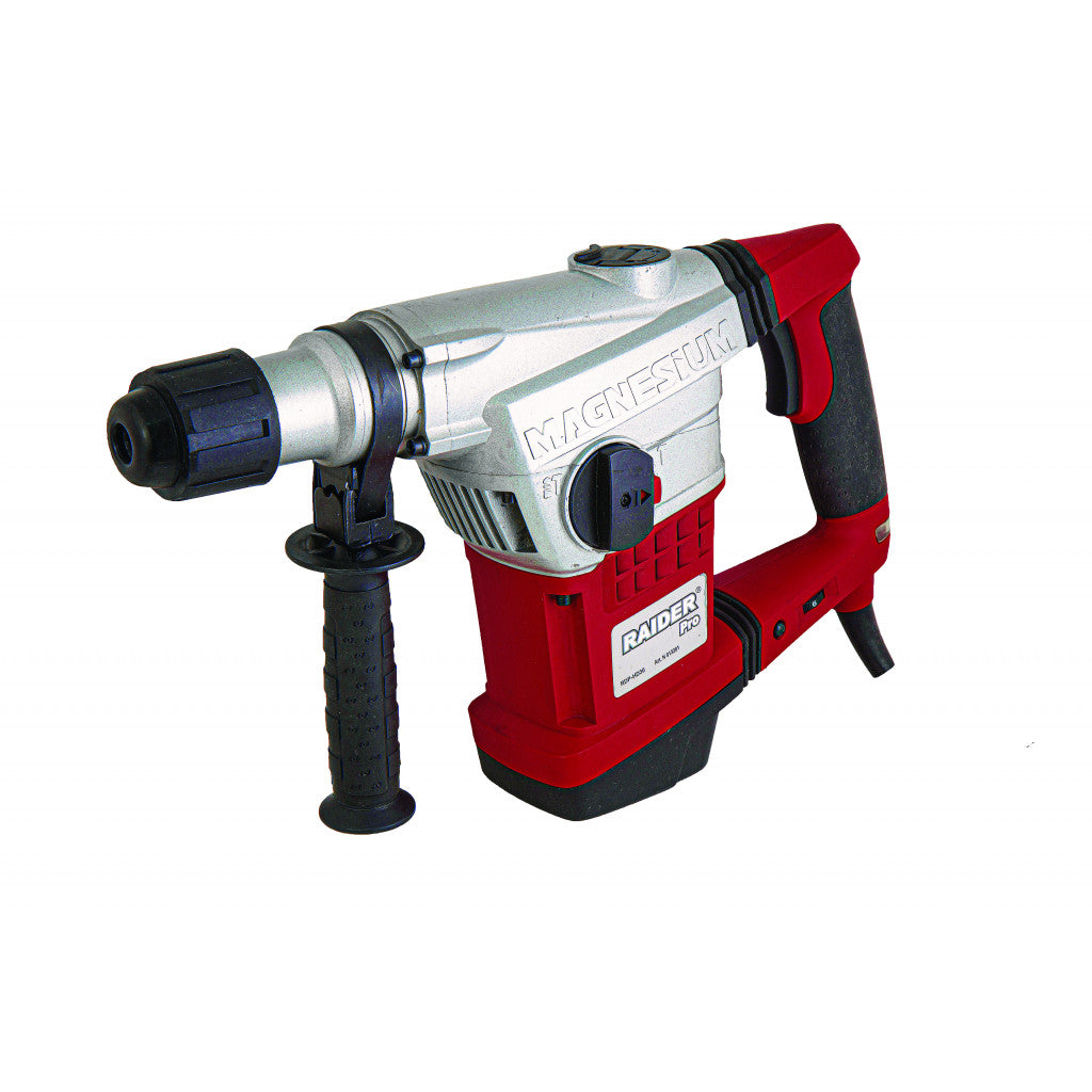 Перфоратор 1250W 7.2kg 40mm SDS-max 10J RAIDER PRO RDP-HD30 – Raider Pro