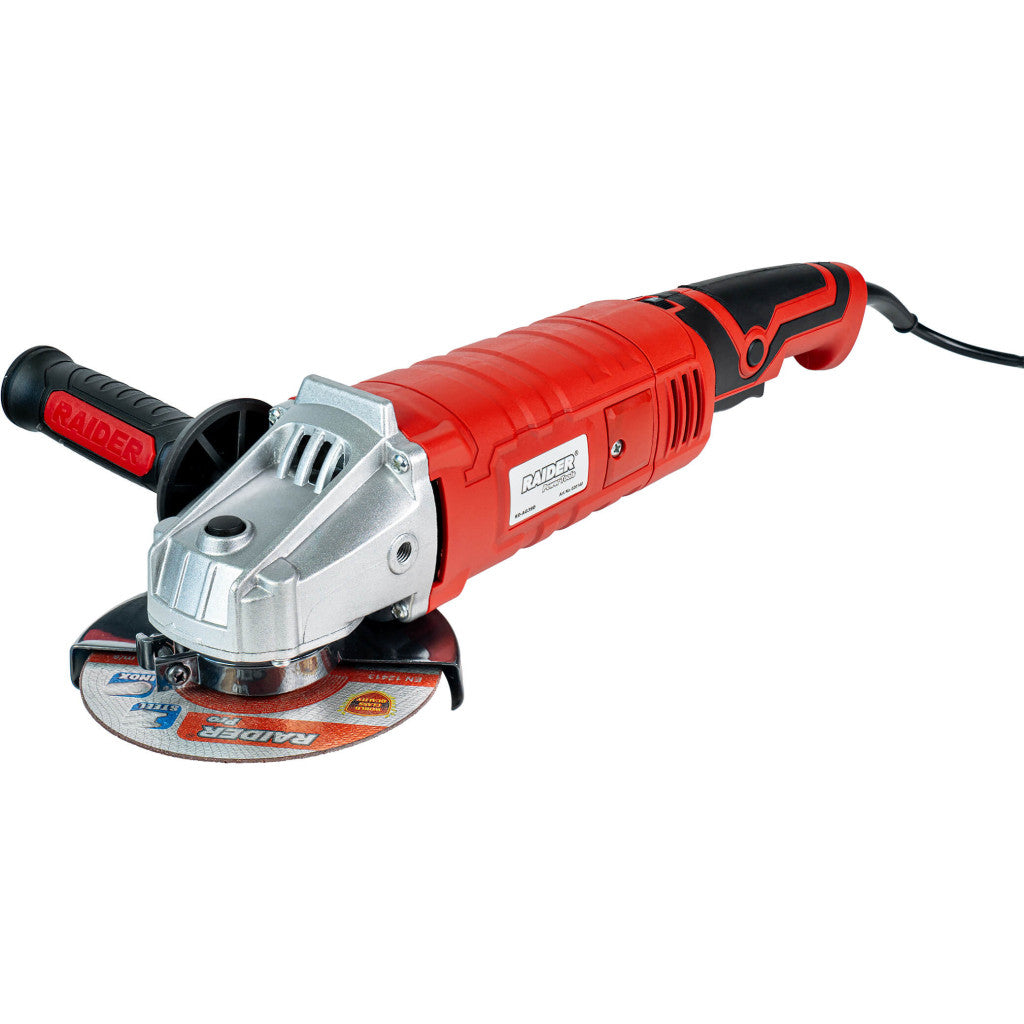 Ъглошлайф 125mm 1150W рег. обороти RAIDER RD-AG39 – Raider Power Tools