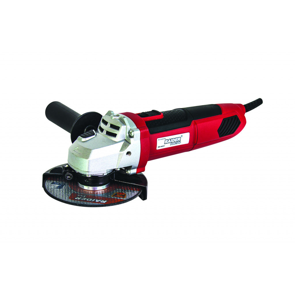 Ъглошлайф 125mm 750W в куфар с дискове RAIDER RD-AG51 – Raider Power Tools