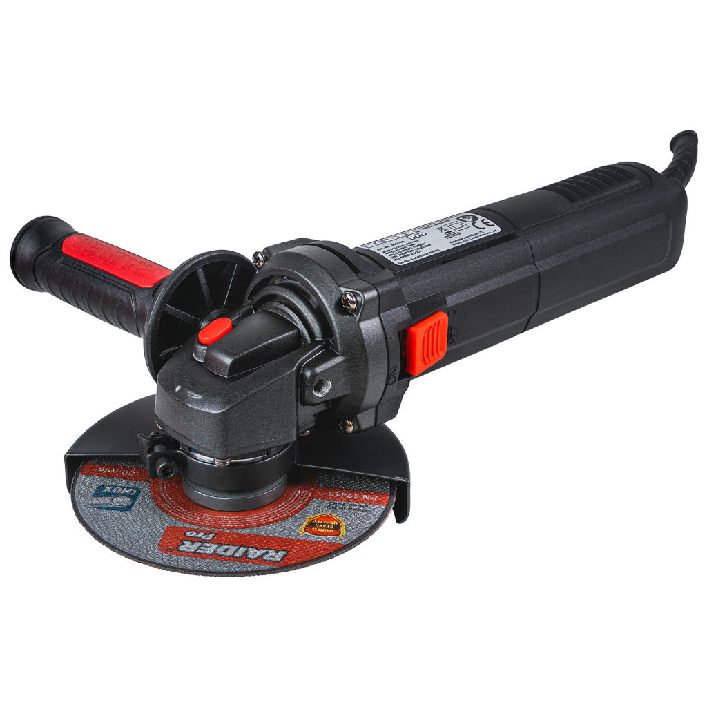 Ъглошлайф 125mm 750W RAIDER PRO RDP-AG80 Black Edition – Raider Pro