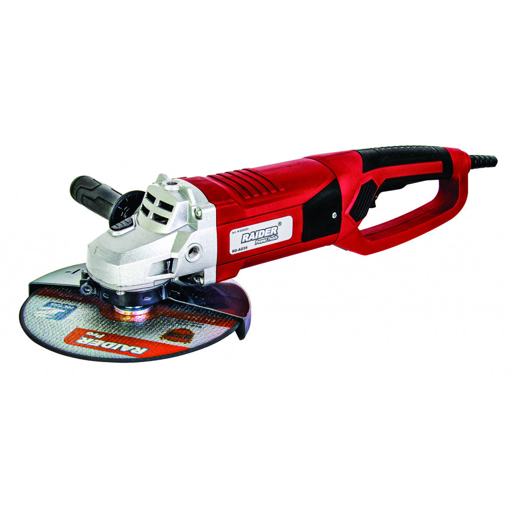 Ъглошлайф 230mm 2350W RAIDER RD-AG55 – Raider Power Tools