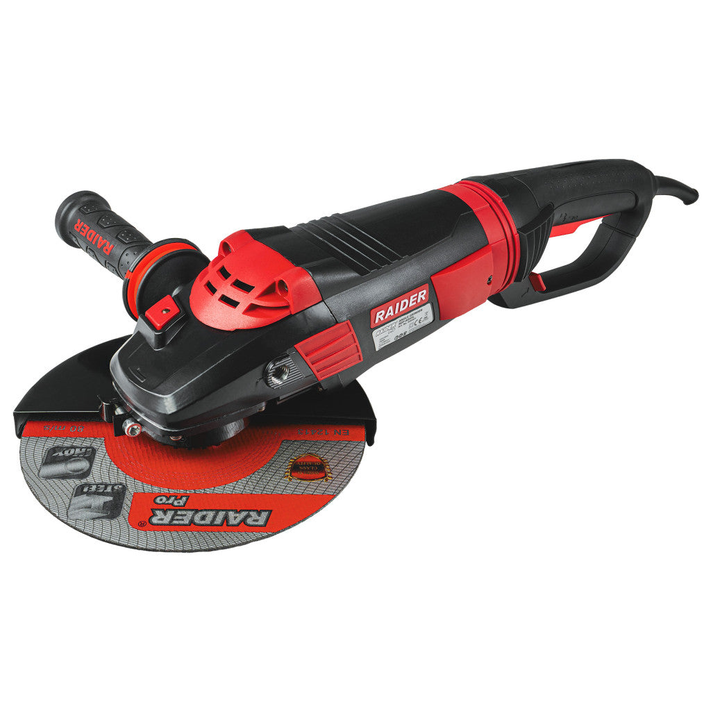 Ъглошлайф 230mm 2400W RAIDER PRO RDP-AG65 Black edition – Raider Pro