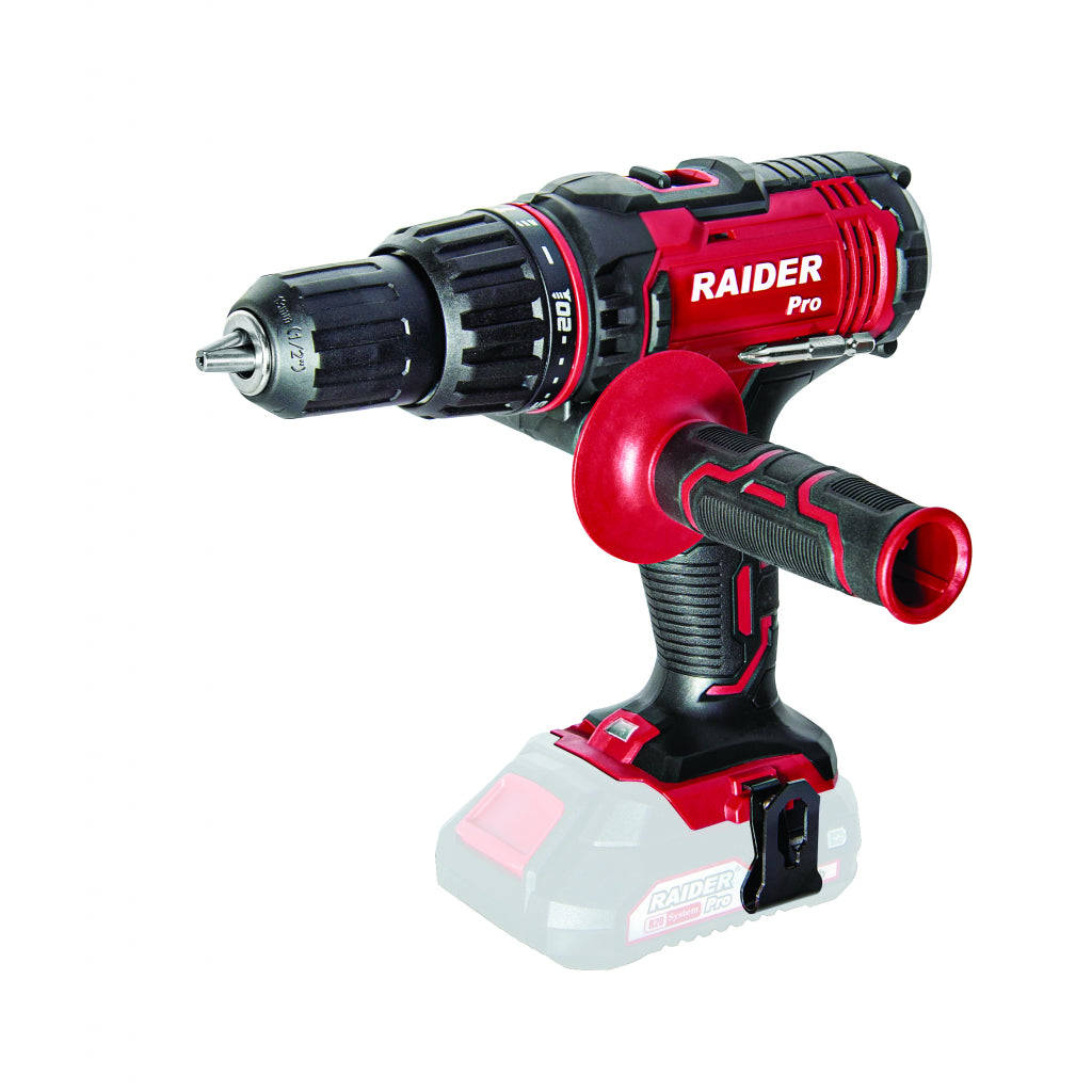 R20 Бормашинаакум. Li-ion 2-ск. 13mm 50Nm Solo RAIDER PRO RDP-SCDI20