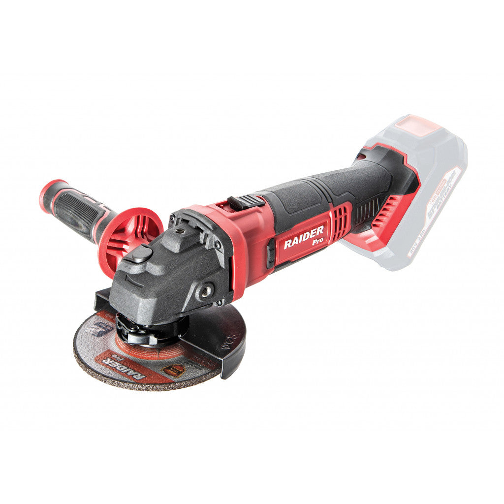 R20 Ъглошлайф акум. Li-ion ø125mm 10000min-1 Solo RAIDER PRO RDP-SAG20 Raider Pro - BGShopping.net