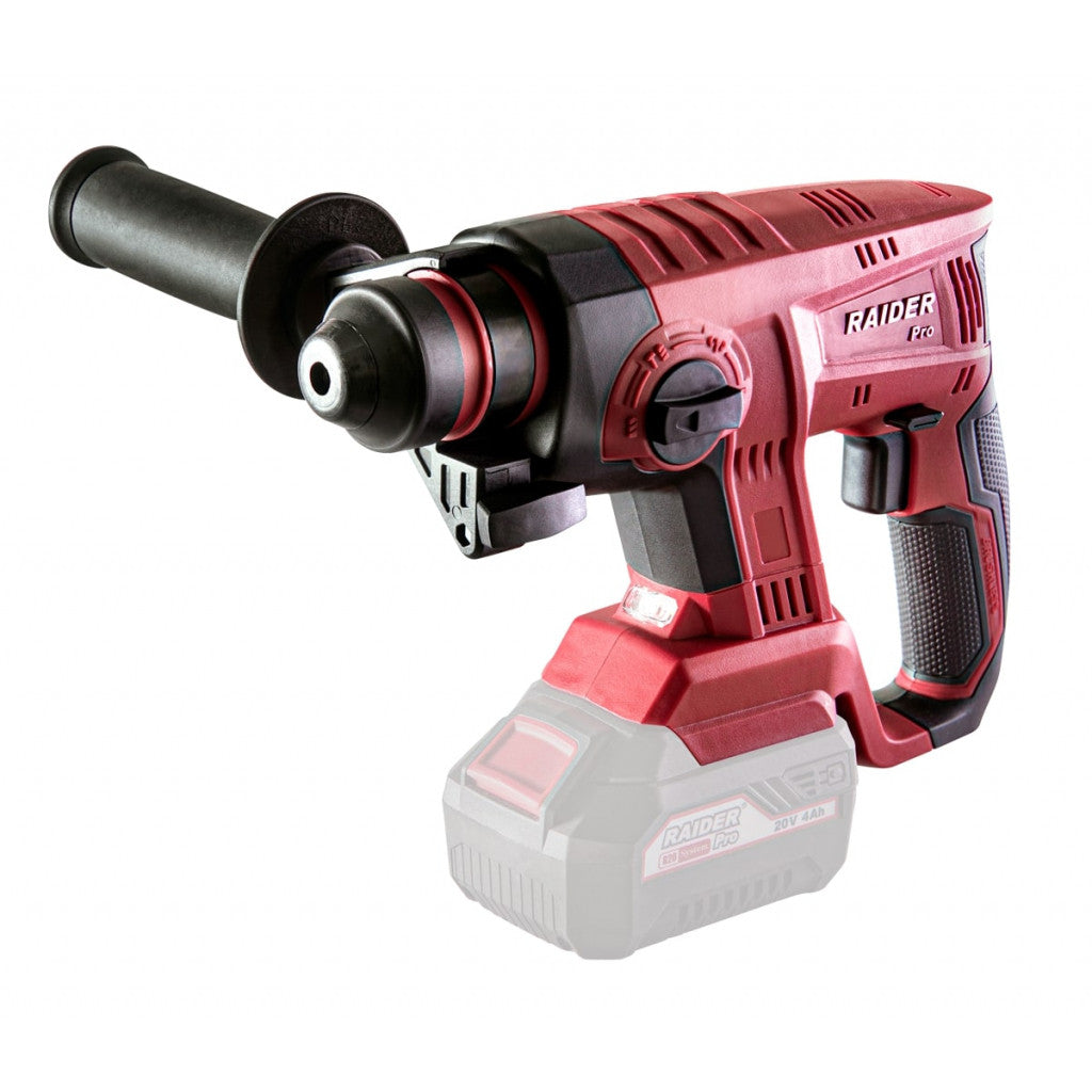 R20 Перфоратор акум. безчетков SDS-plus Solo RAIDER PRO RDP-SBRH20 Raider Pro - BGShopping.net