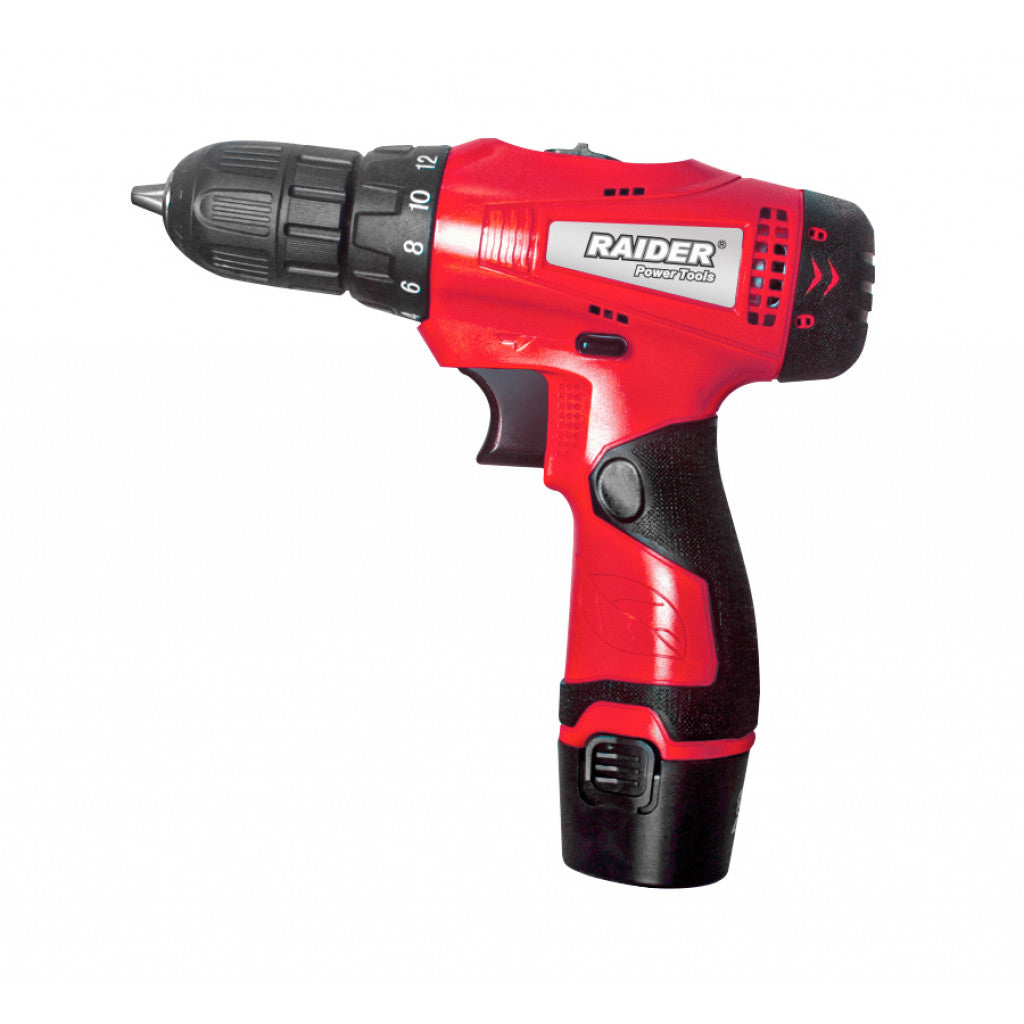 Бормашина акум. 12V 2-ск. 1.5Ah 24Nm RAIDER RD-CDL33 – Raider Power Tools