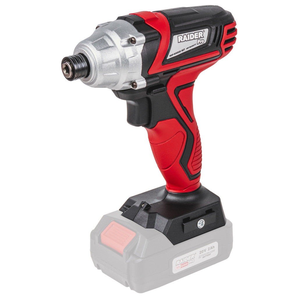 R20 Винтоверт ударен Hex 1/4" 140Nm Solo RAIDER PRO RDP-KHID20 – Raider Pro