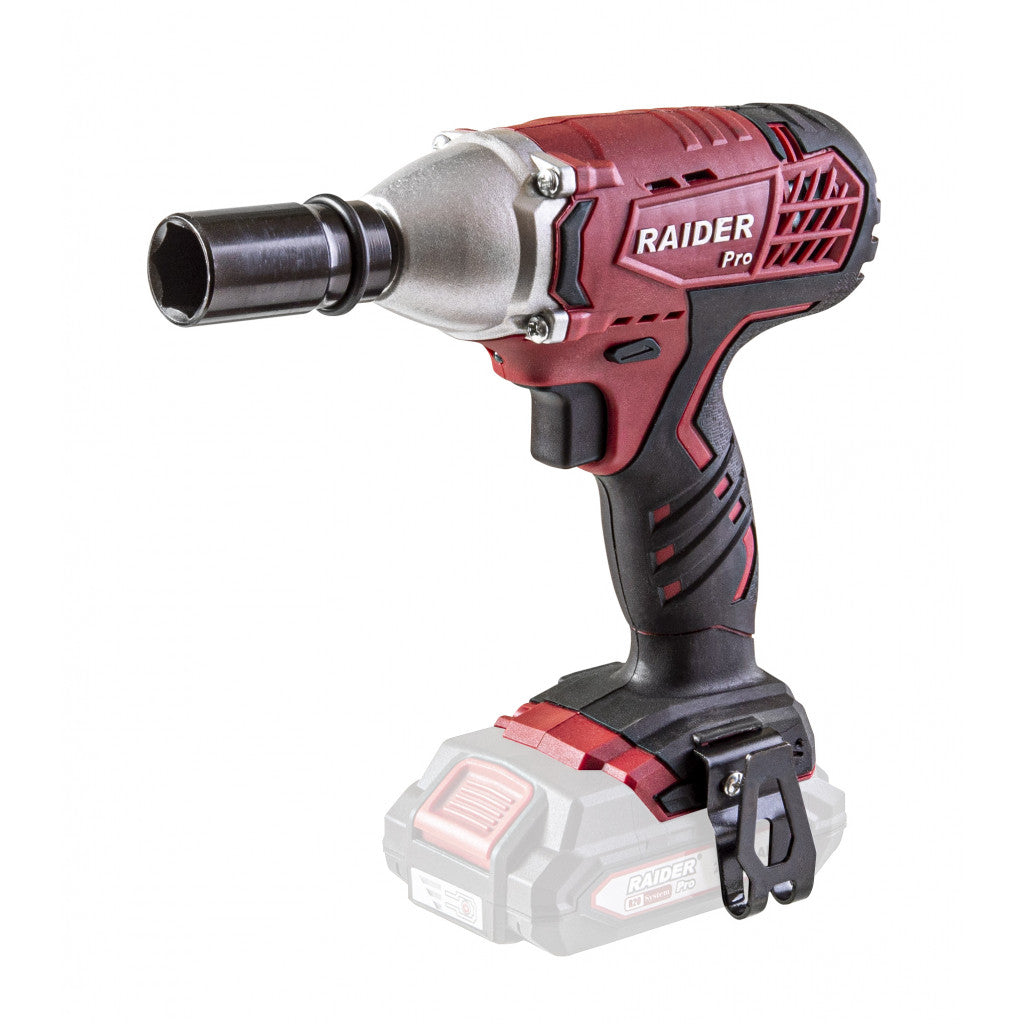 R20 Гайковерт ударен акум. 1/2" 250Nm Solo RAIDER PRO RDP-SCIW20S – Raider Pro
