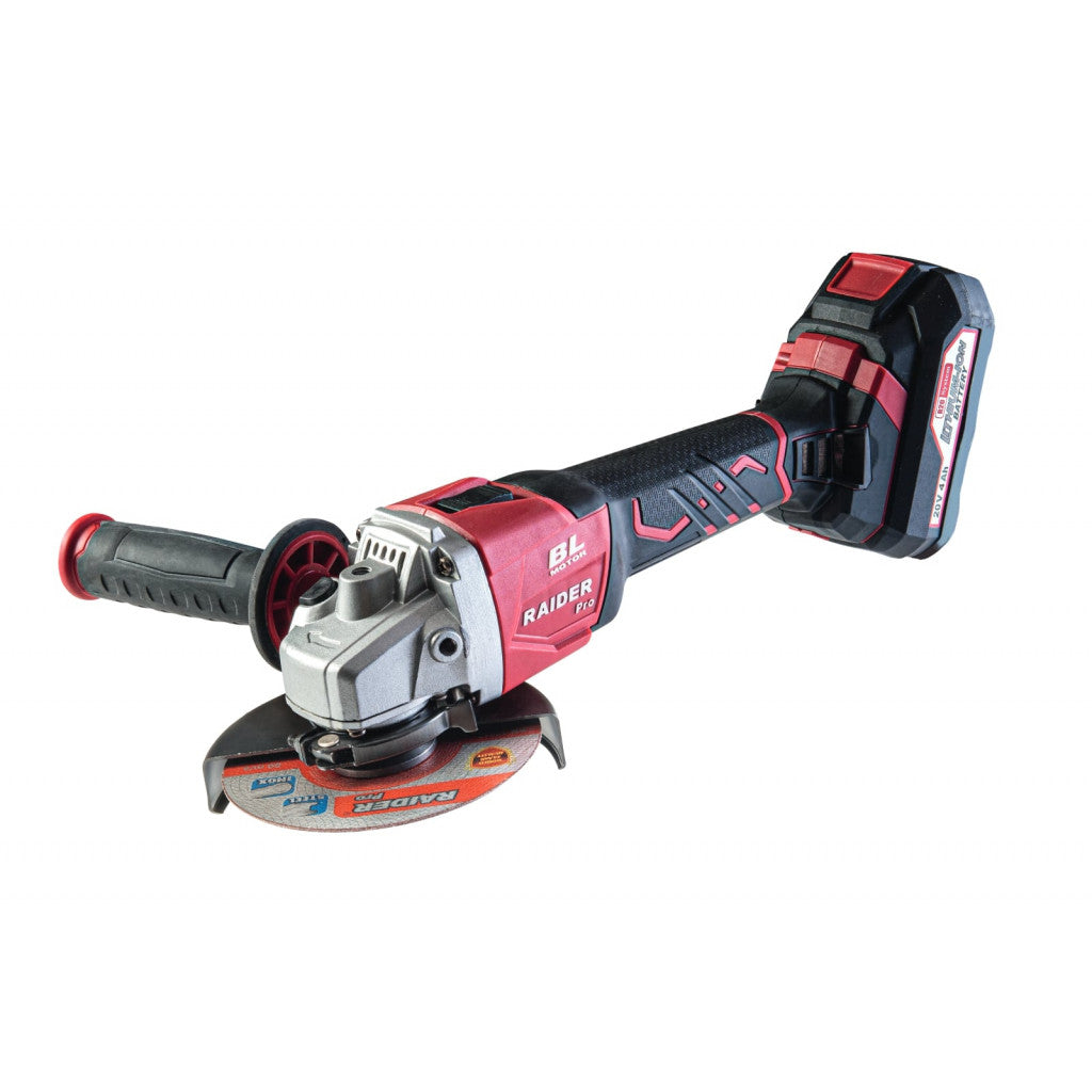 R20 Ъглошлайф акум. Безч. ø125mm 11500min-1 RAIDER PRO RDP-SBAG20 Set Raider Pro - BGShopping.net