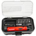 Отвертка акумулаторна 3.6V 1,5Ah 26 аксесоара куфар RAIDER RD-CSC05 – Raider Power Tools