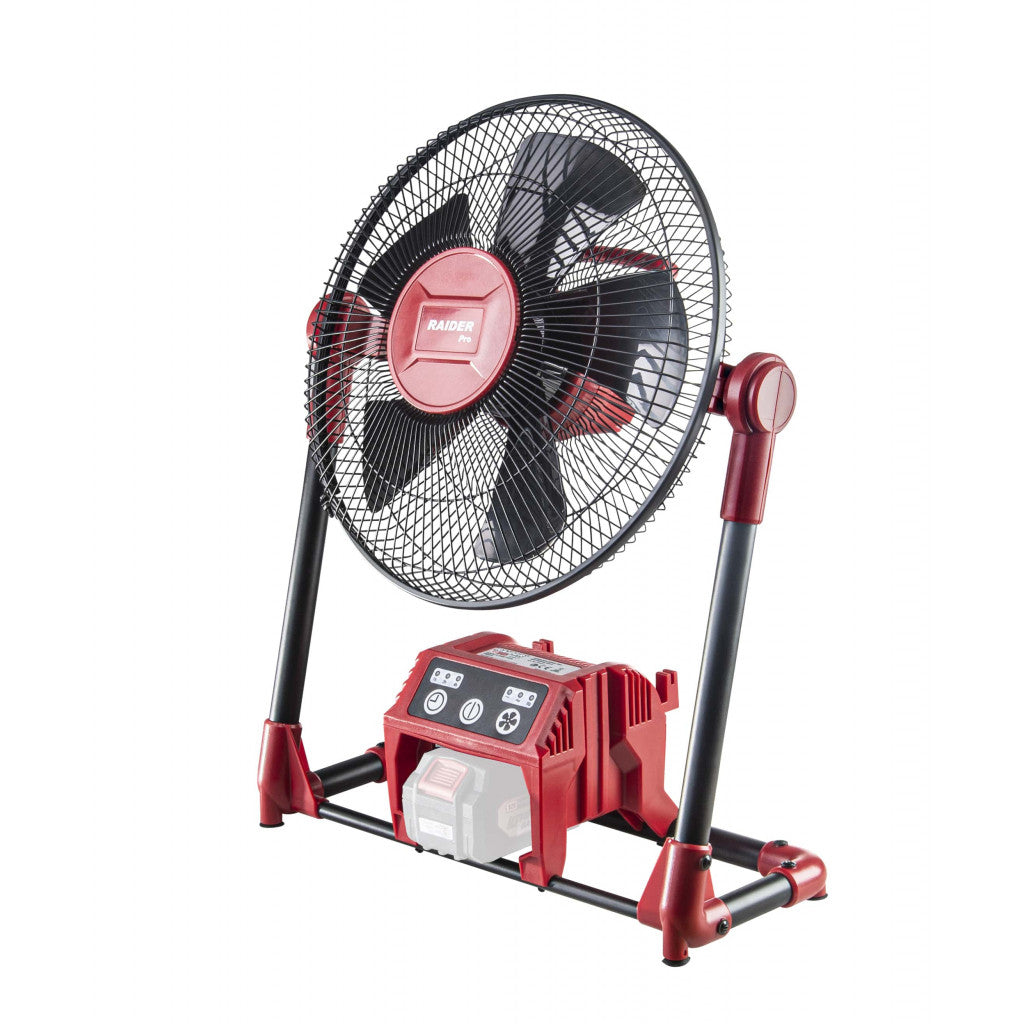 R20 Вентилатор акум. & 230V 300mm LED Solo RAIDER PRO RDP-SWF20 – Raider Pro