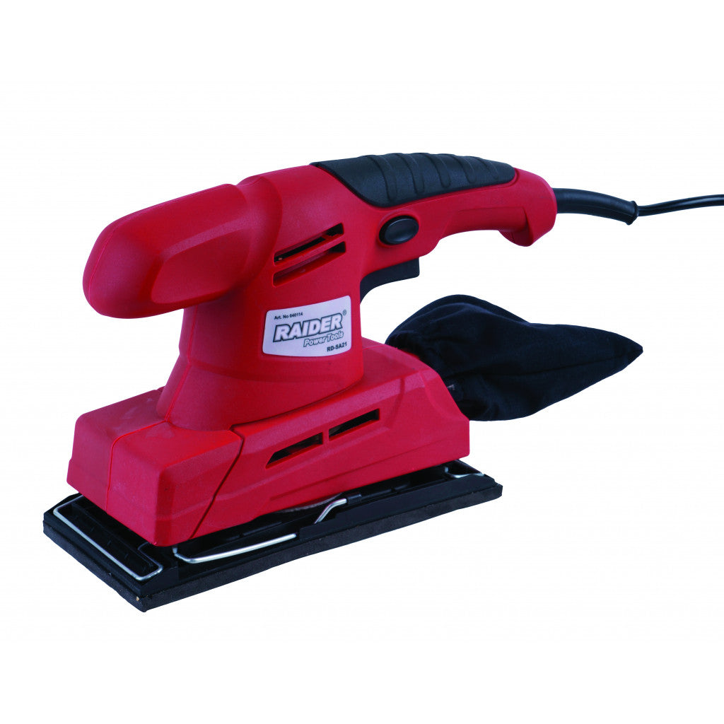 Виброшлайф 180W 90x187mm RAIDER RD-SA21 Raider Power Tools BGShopping.net