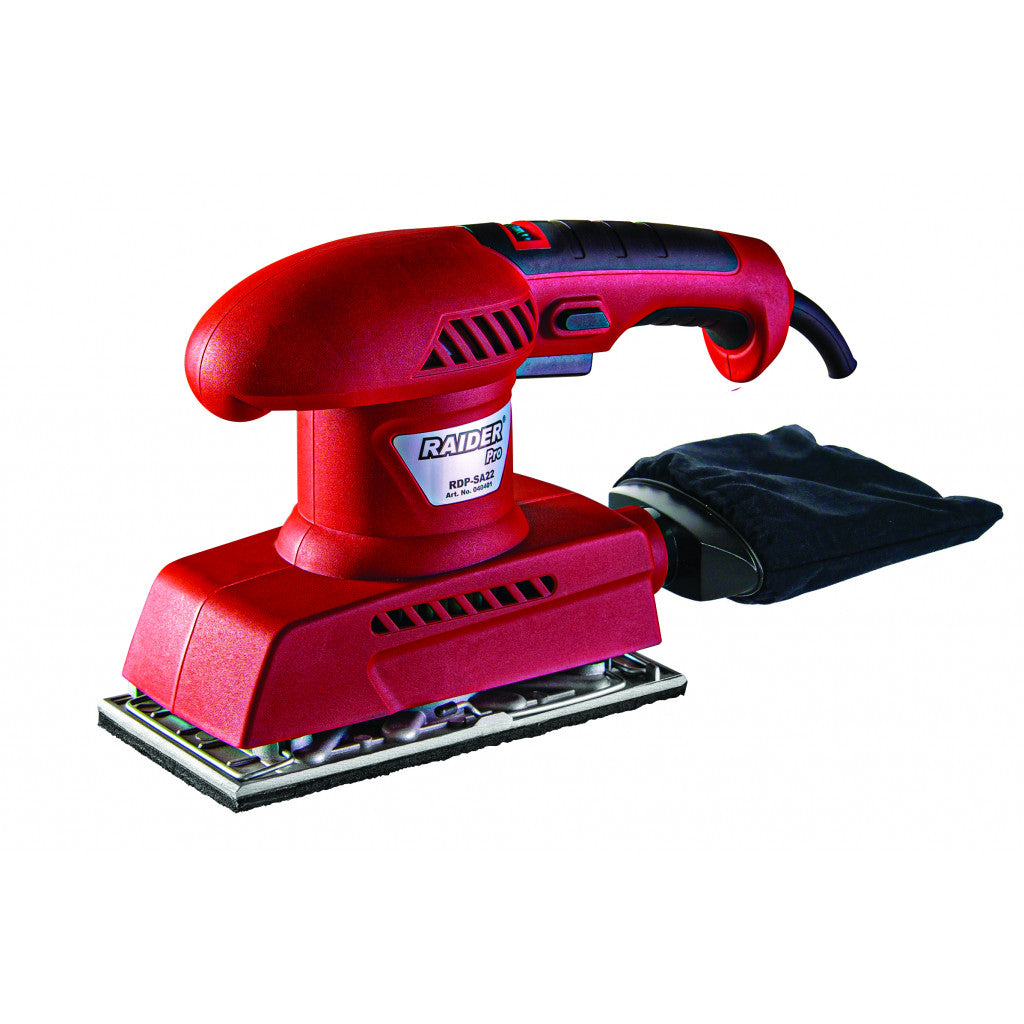 Виброшлайф 200W 90x187mm рег. обор. RAIDER PRO RDP-SA22 Raider Pro - BGShopping.net