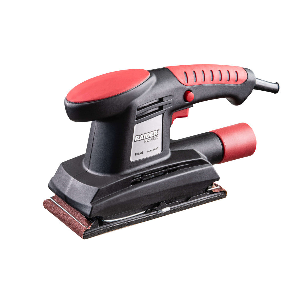 Виброшлайф 260W 90x187mm RAIDER RD-SA28 Black edition – Raider Pro