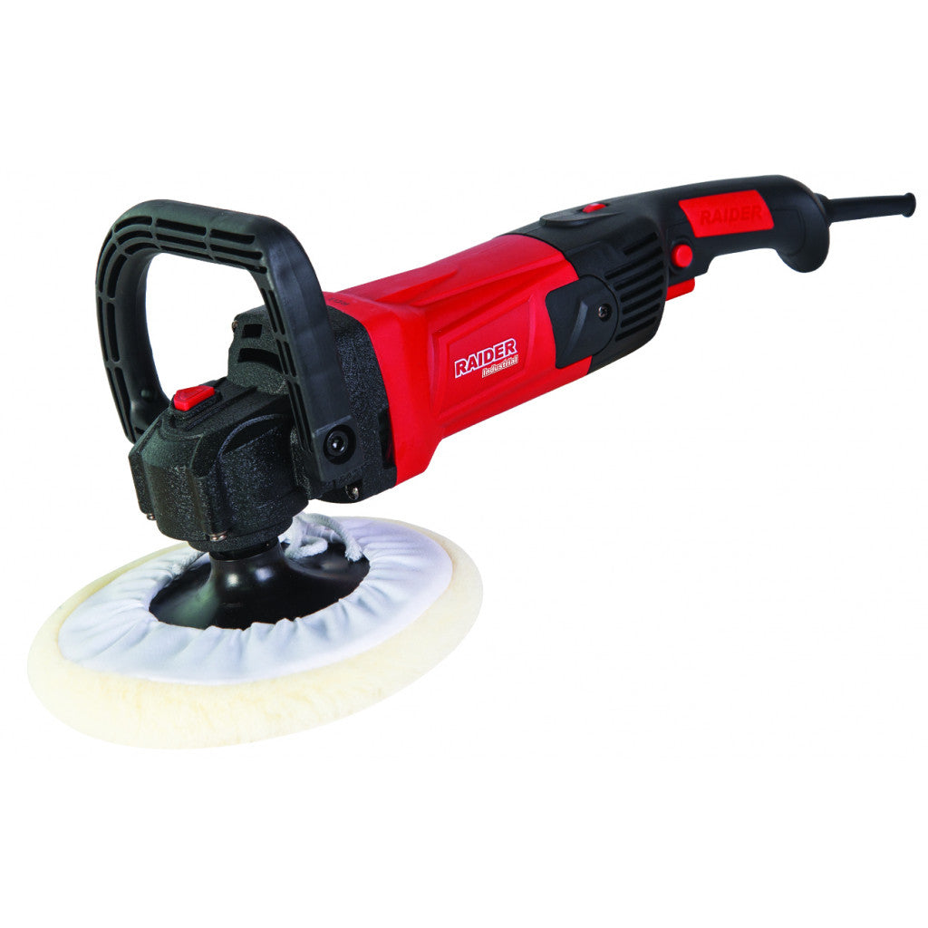 Полирмашина ø180mm 1300W 800-3500min-1 RAIDER INDUSTRIAL RDI-PC05 – Raider Industrial