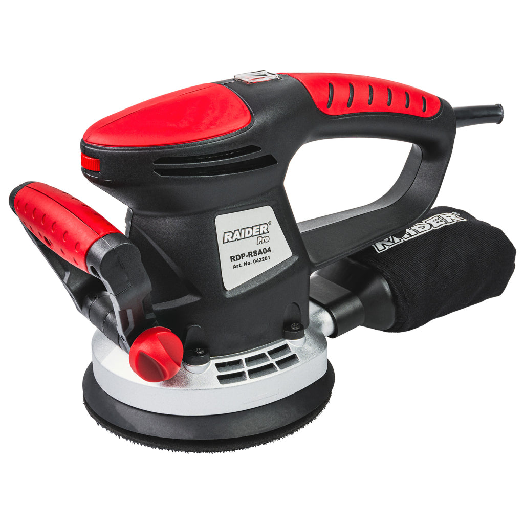 Ексцентършлайф 380W ø150mm рег. обор. RAIDER PRO RDP-RSA04