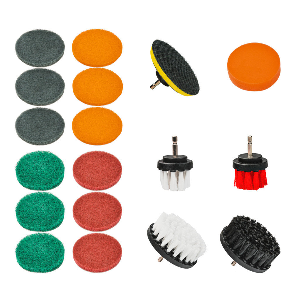 Скочбрайт дискове Ø100mm 19 бр. к-т Raider Power Tools - BGShopping.net
