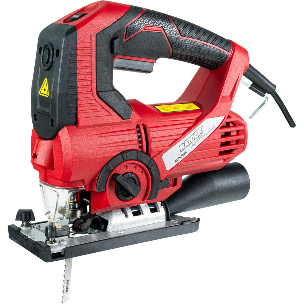 Прободен трион 850W 100mmрег.об.лазeрLEDquick куфар RAIDER PRO RDP-JS35 – Raider Pro