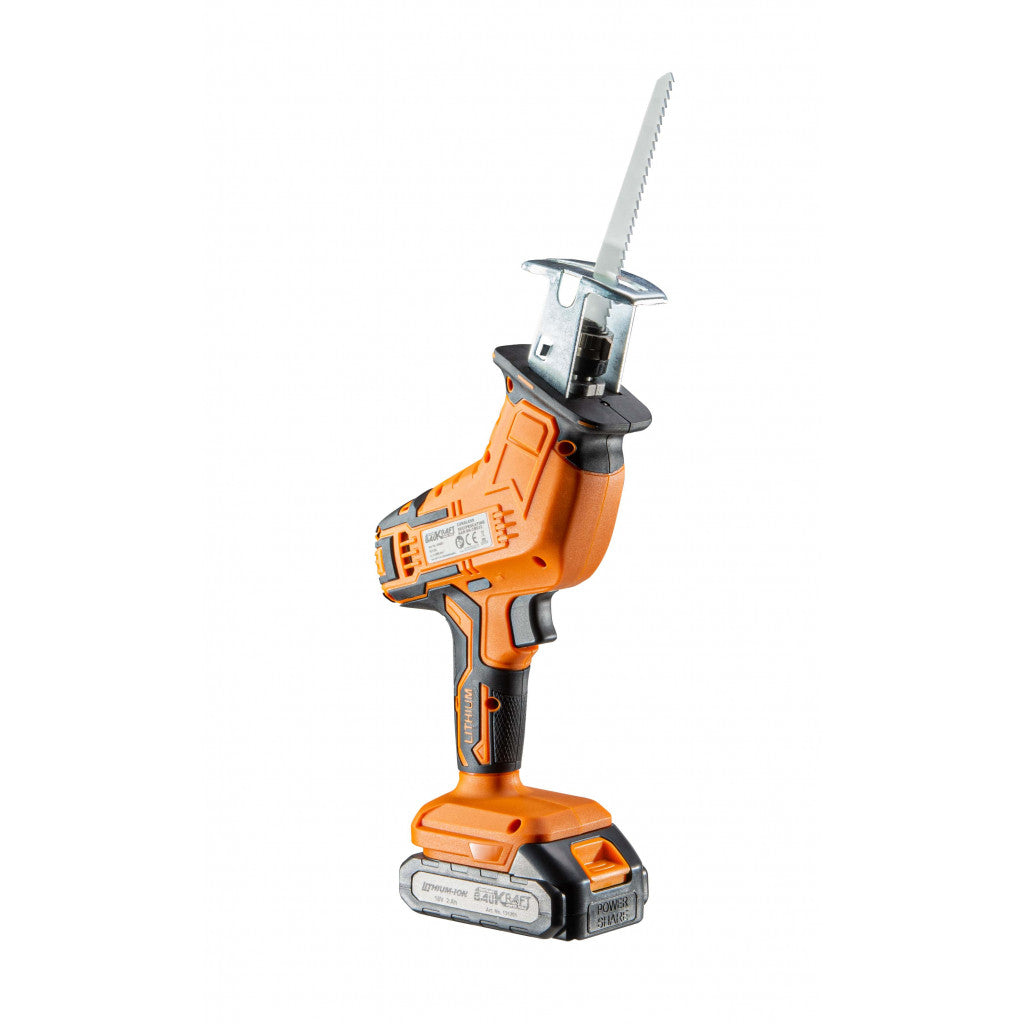 Трион саблен акум. 18V 2Ah quick в куфар BAUKRAFT BK-CRS33 Set – Baukraft