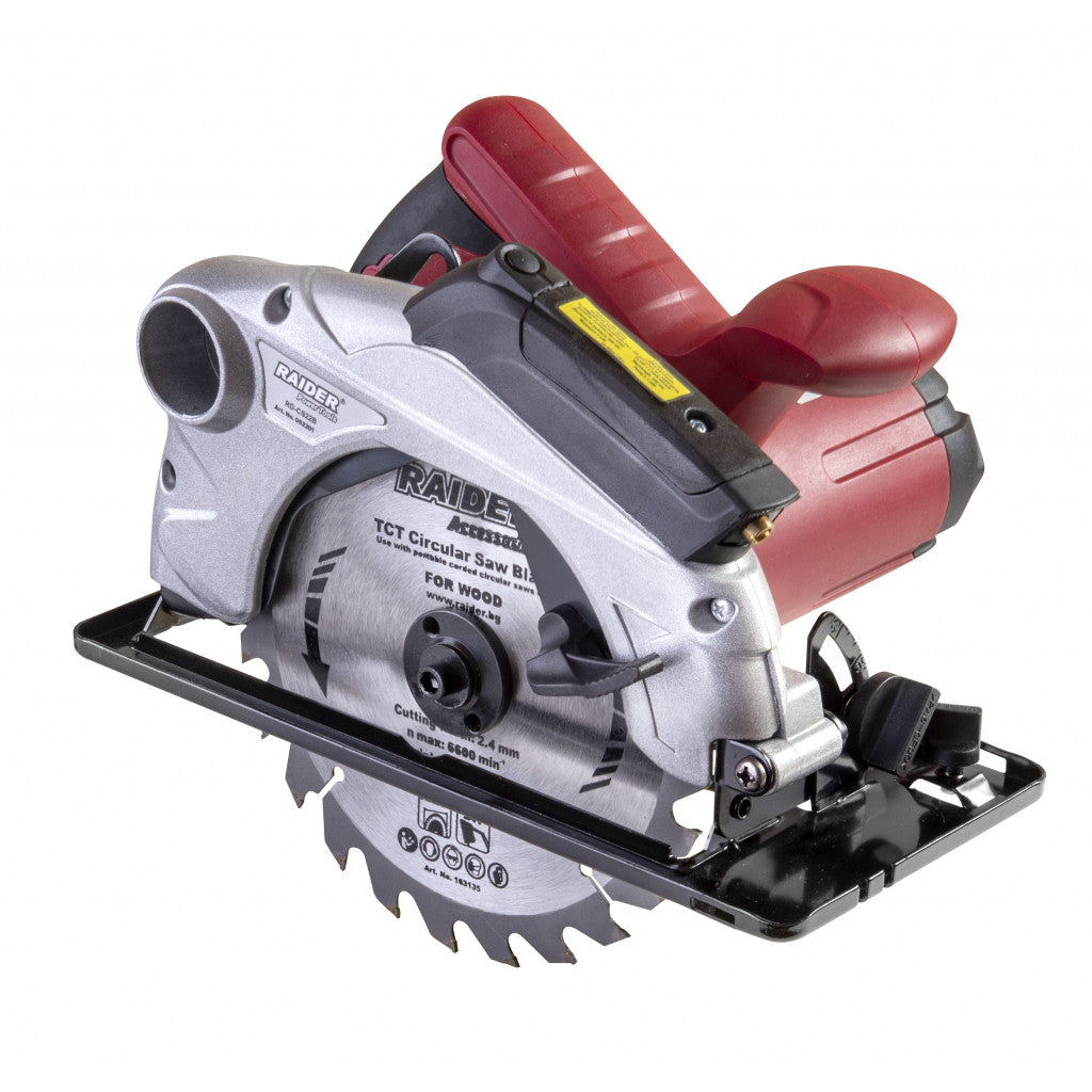 Циркуляр ръчен ø190mm 1500W лазер RAIDER RD-CS22B – Raider Power Tools