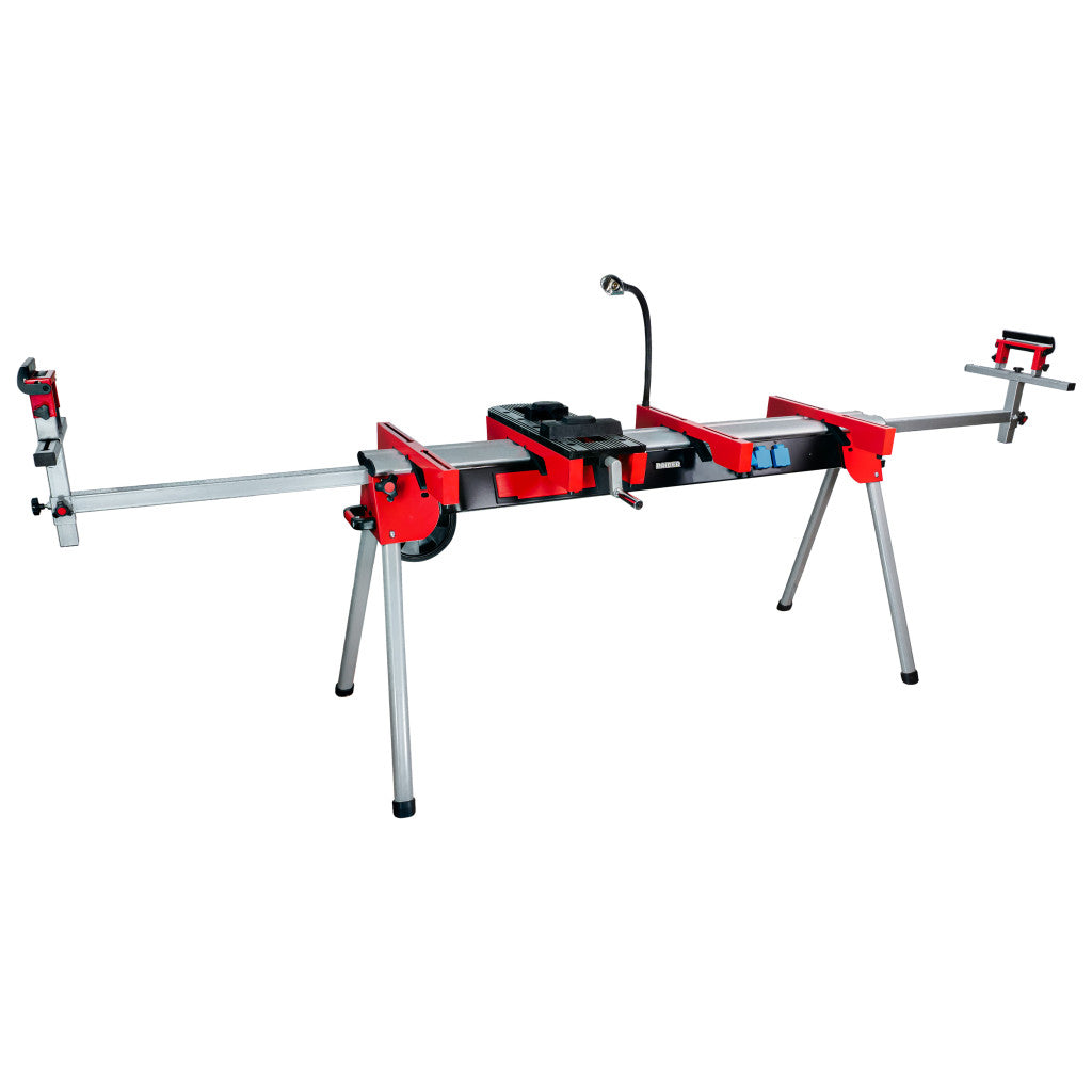 Стойка за настолни машини max. 2,8m x 82cm LED – Raider Power Tools