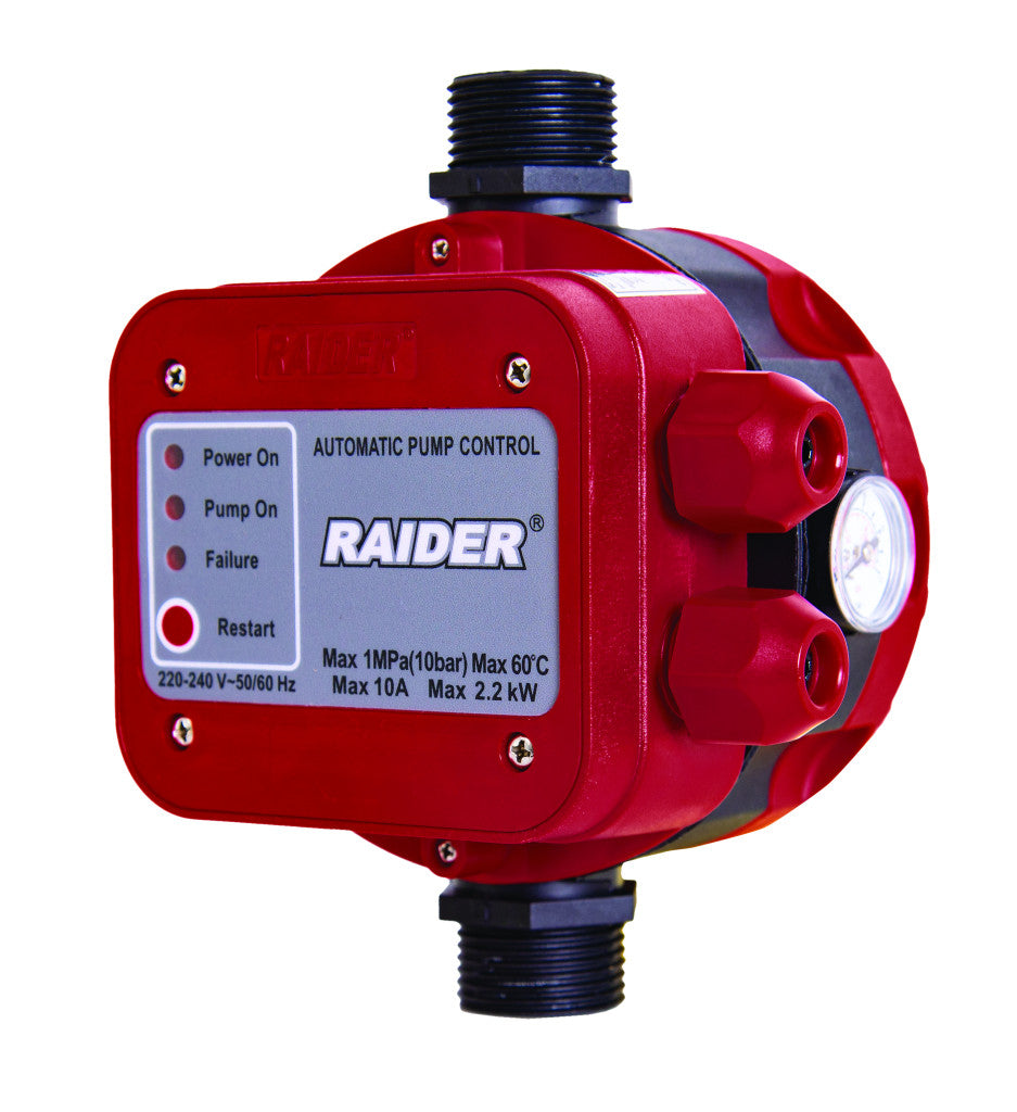 Пресостат електронен 2.2kW 1MPa 1" RAIDER RD-EPC02 – Raider Garden Tools