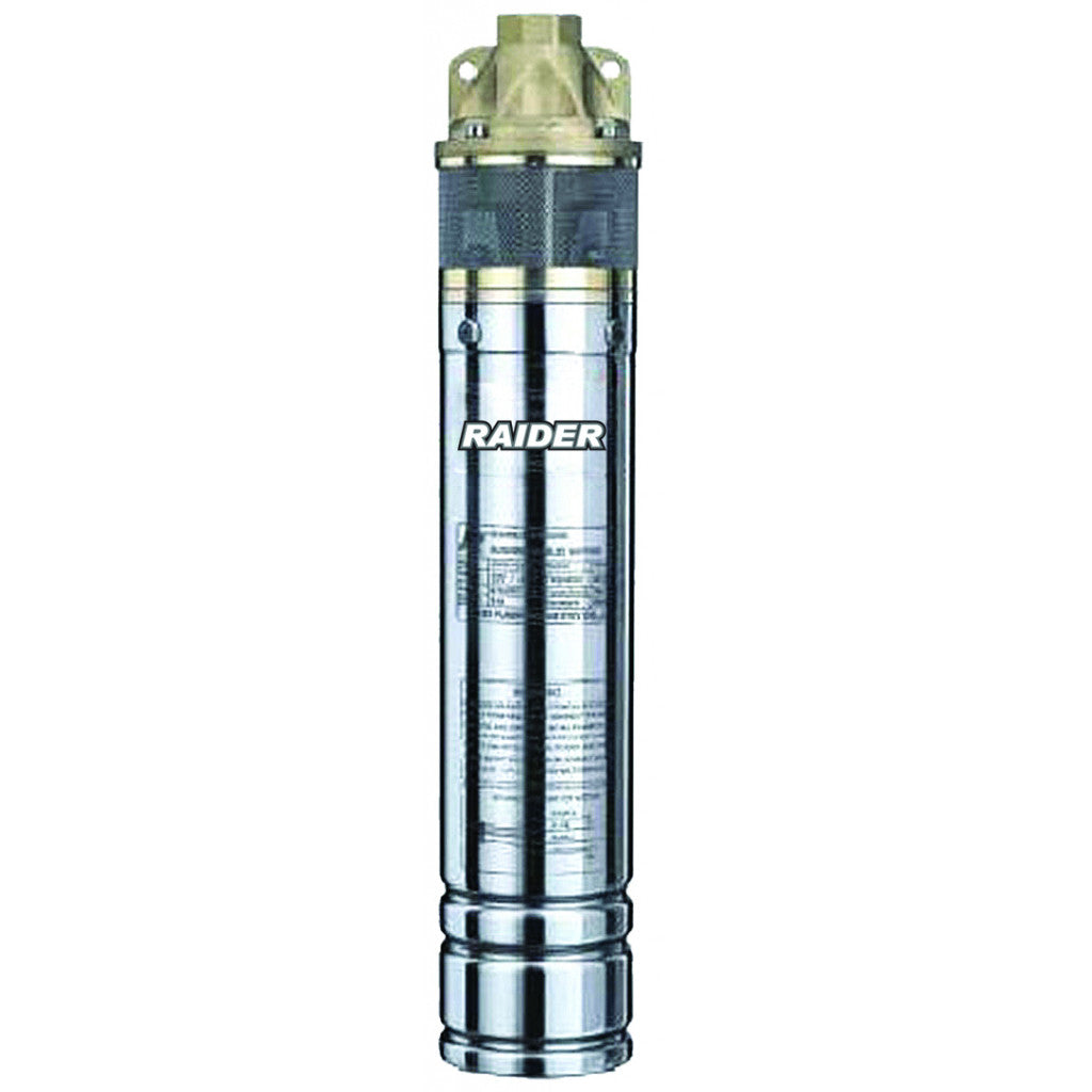 Помпа водна дълбочинна 750W 1" 40L/min 60m RAIDER RD-WP41 – Raider Garden Tools