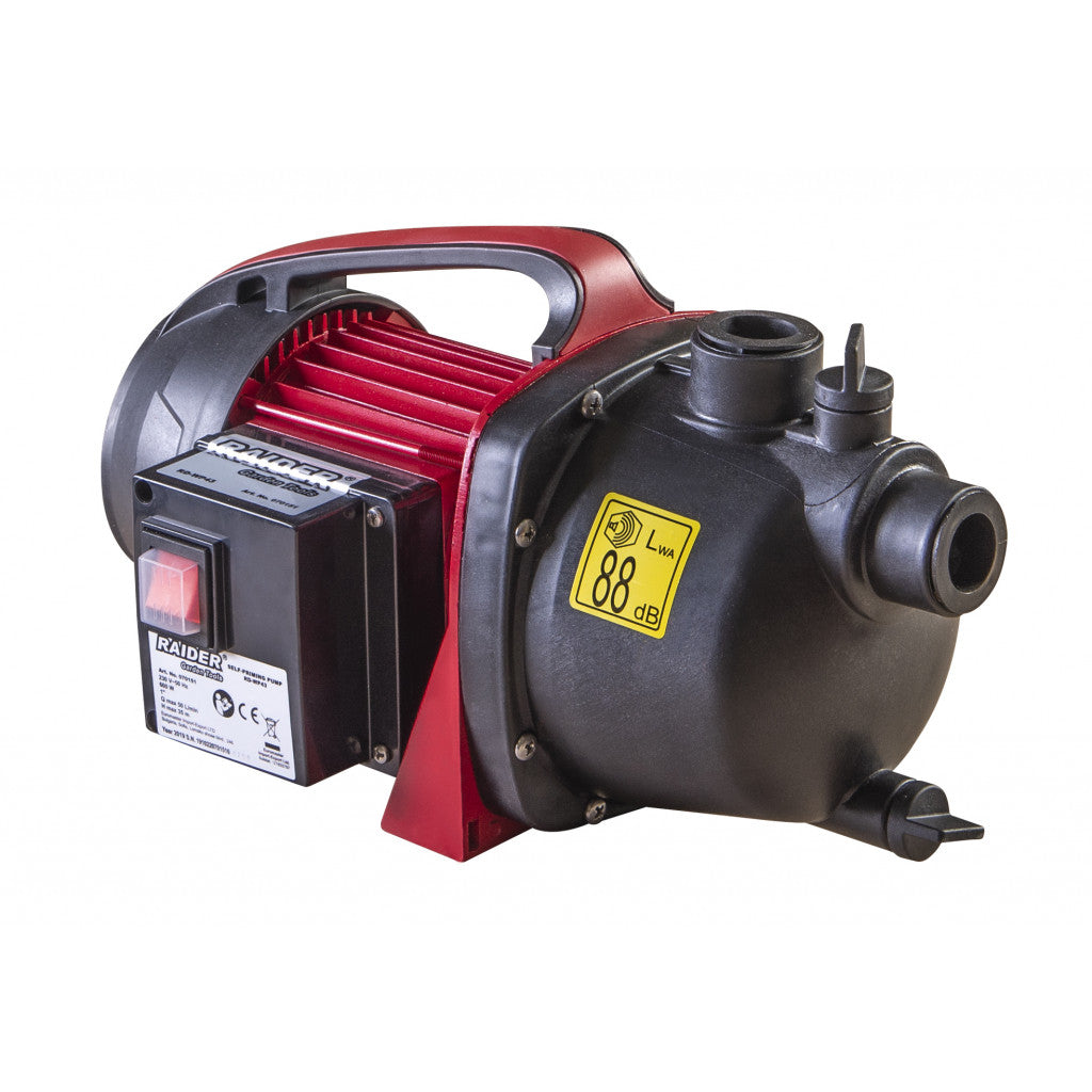 Помпа водна 600W 1" max 50L/min 35m RAIDER RD-WP43 Raider Garden Tools - BGShopping.net
