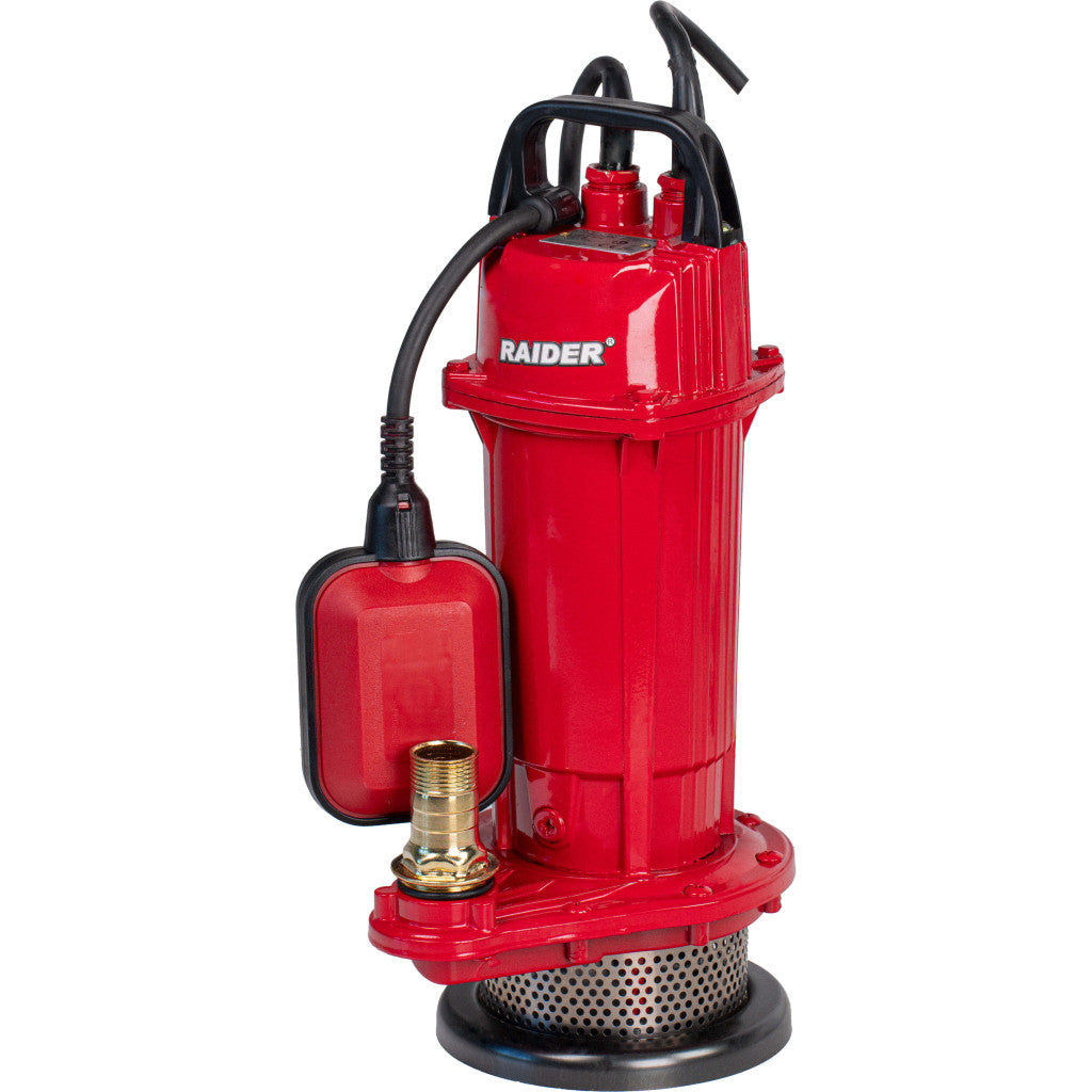 Помпа водна потопяема 370W 1" 34L/min 14m 8m кабел RAIDER RD-CAWP50 – Raider Garden Tools