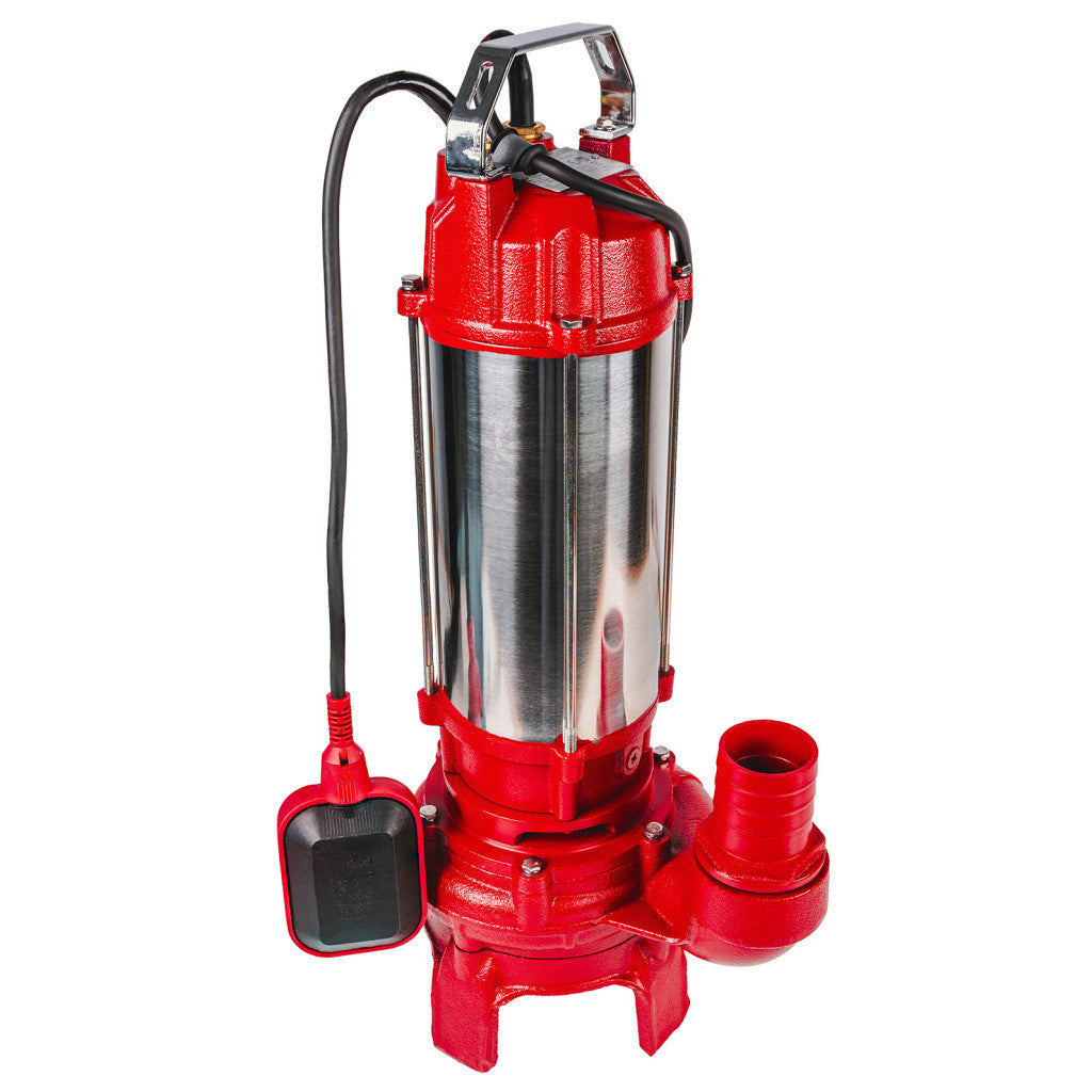 Помпа водна мръсна вода 1100W2"230L/min15m нож INOX RAIDER RD-NWP88 – Raider Garden Tools
