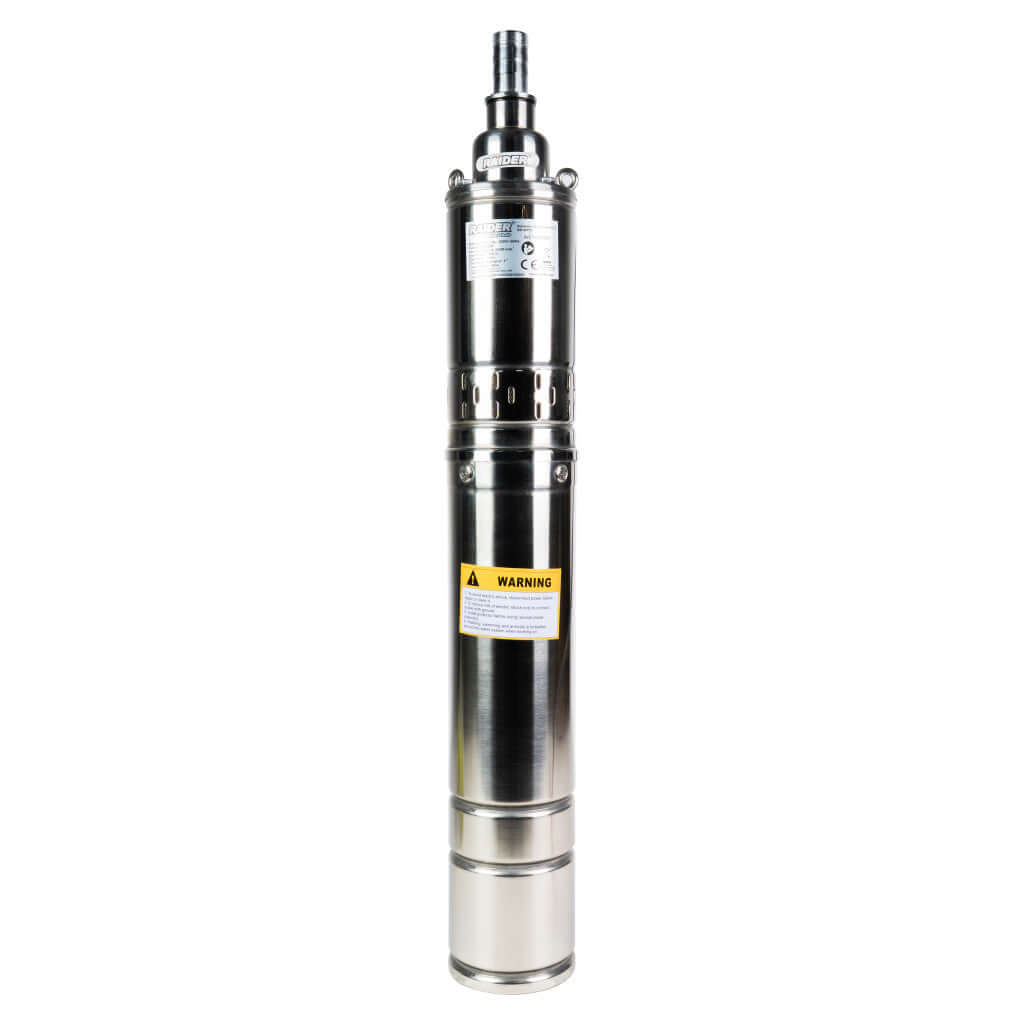 Помпа водна винтова 1200W 1" 2700L/h 136m 20m кабел RD-WP75 – Raider Garden Tools