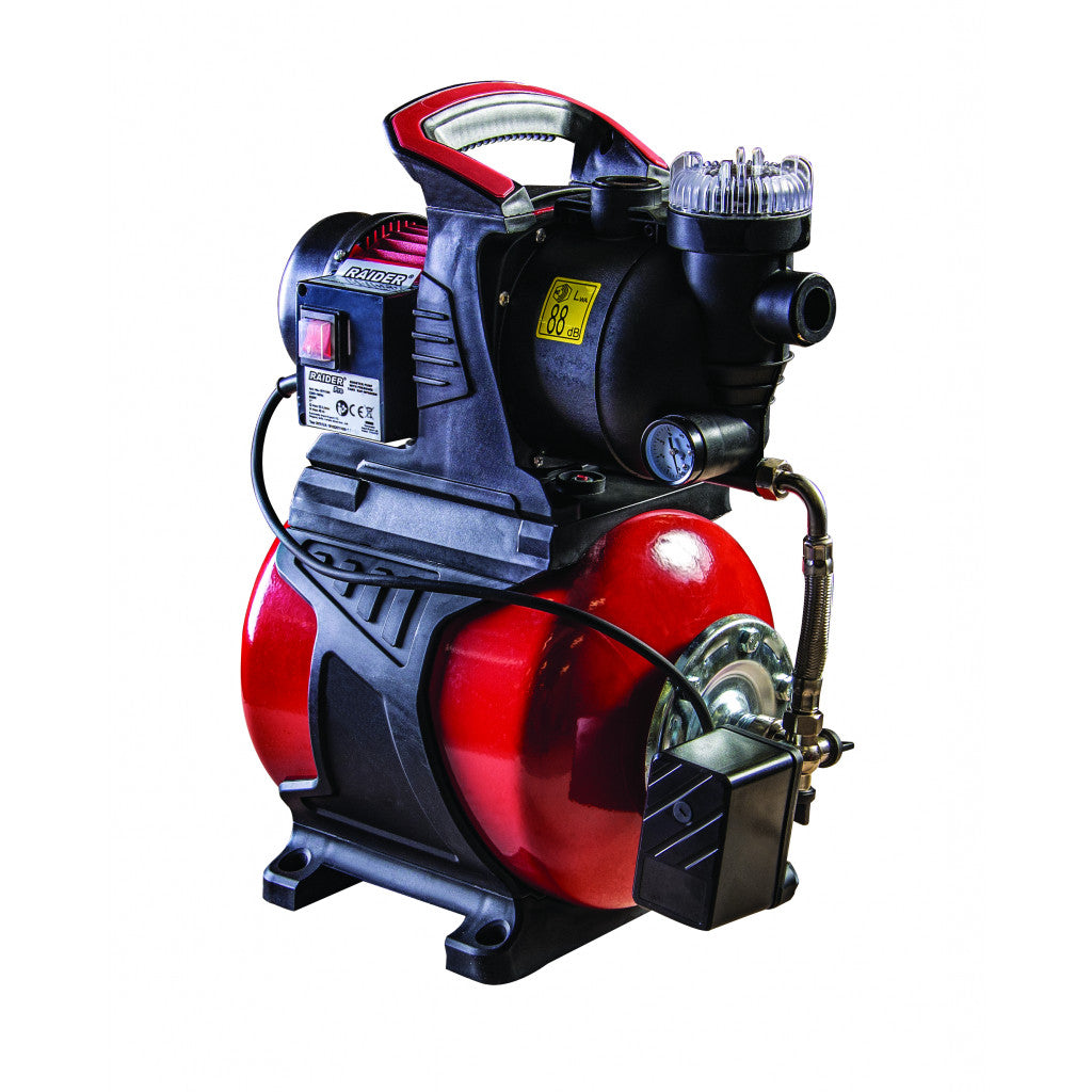 Хидрофор 800W 1" max 53L/min 3bar 40m RAIDER PRO RDP-WP800SW – Raider Pro