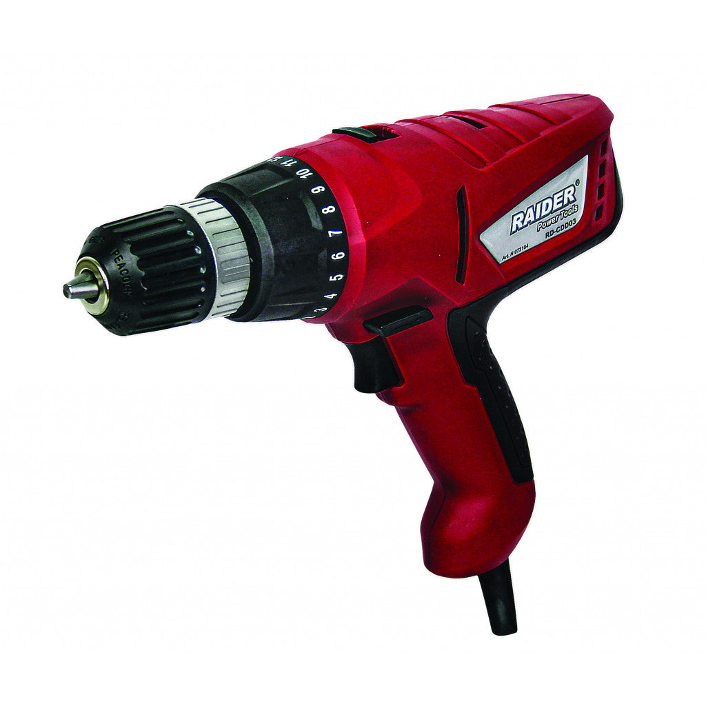 Винтоверт електрически 300W 2-ск. RAIDER RD-CDD03 – Raider Power Tools