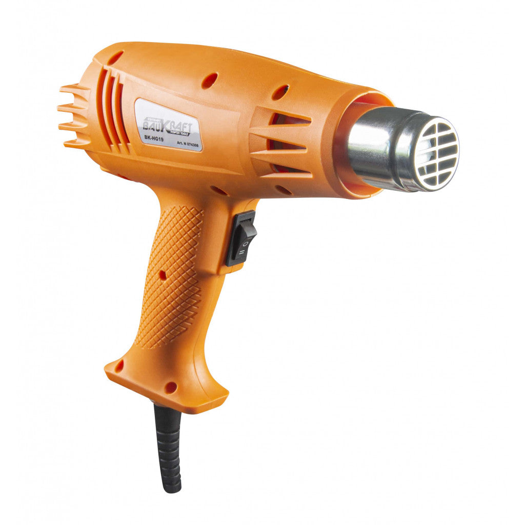 Пистолет за горещ въздух 2000W 2степ. BAUKRAFT BK-HG19 – Baukraft