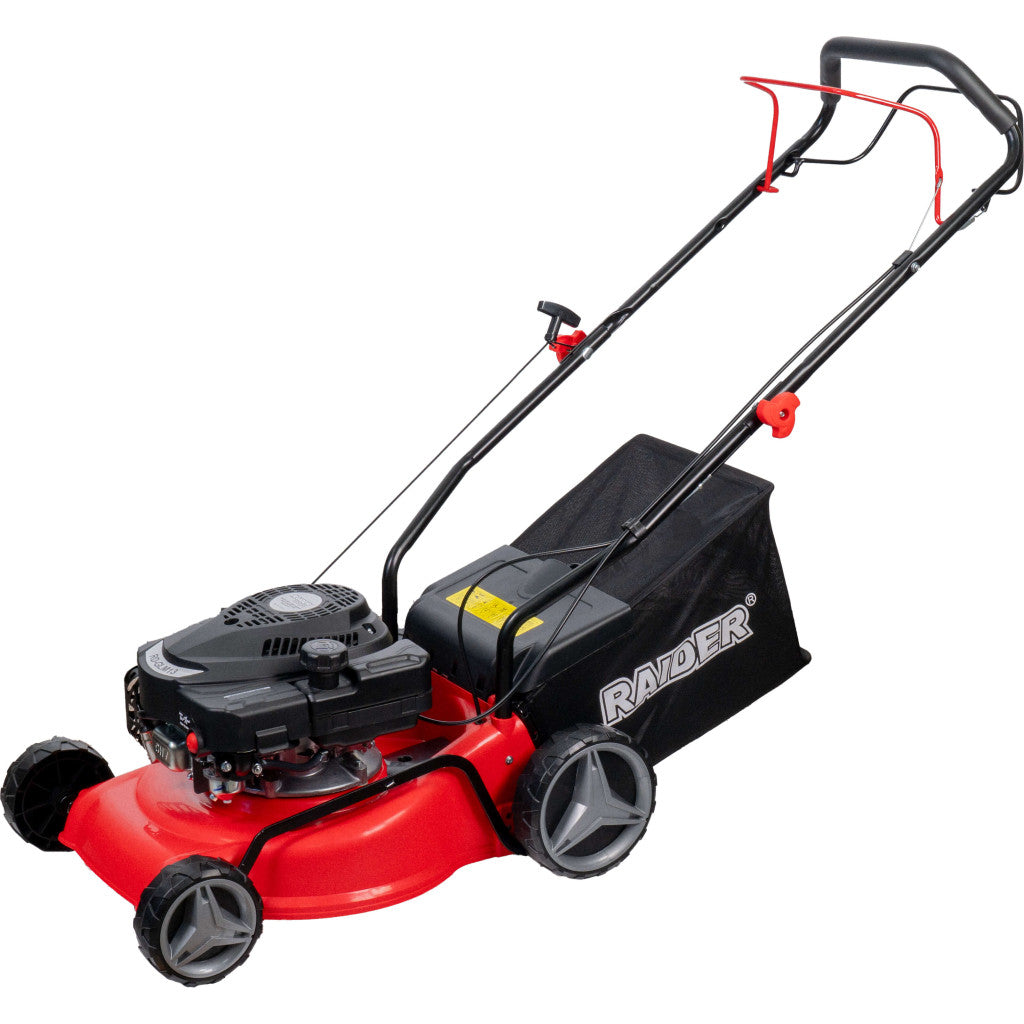 Косачка бенз. самоход 80cc 1.8kW (2.4hp) 40cm 40L RAIDER RD-GLM13 – Raider Garden Tools