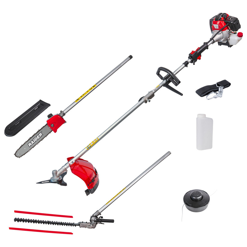 Коса бензинова с нож и корда сгъваема 4в1 2.2kW RAIDER RD-GBC25 – Raider Garden Tools