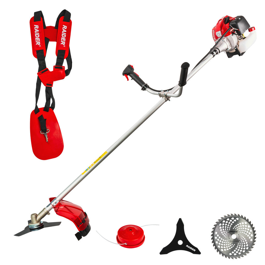 Коса бензинова с нож диск корда самар 1.5kW 28мм RD-GBC26 2К – Raider Garden Tools