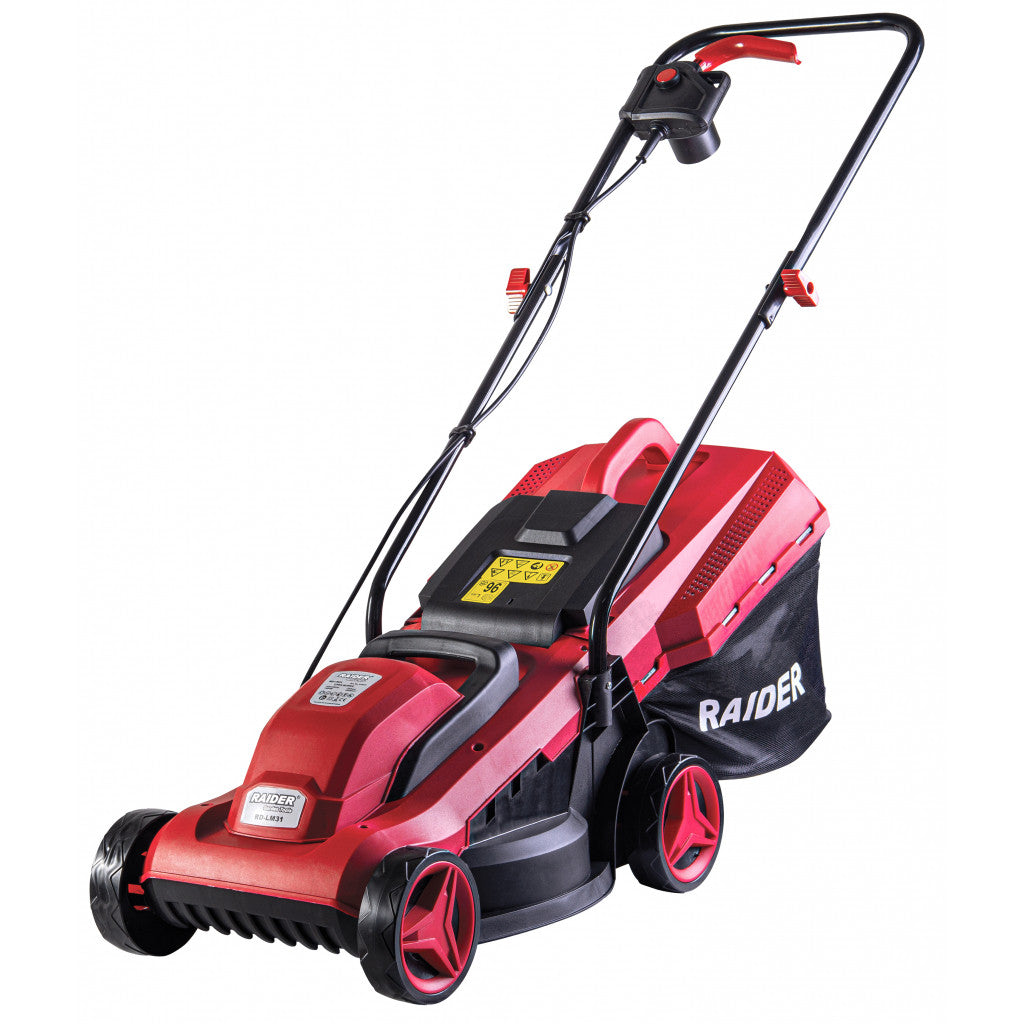 Косачка 1400W 33cm 30L 500m2 RAIDER RD-LM31 – Raider Garden Tools