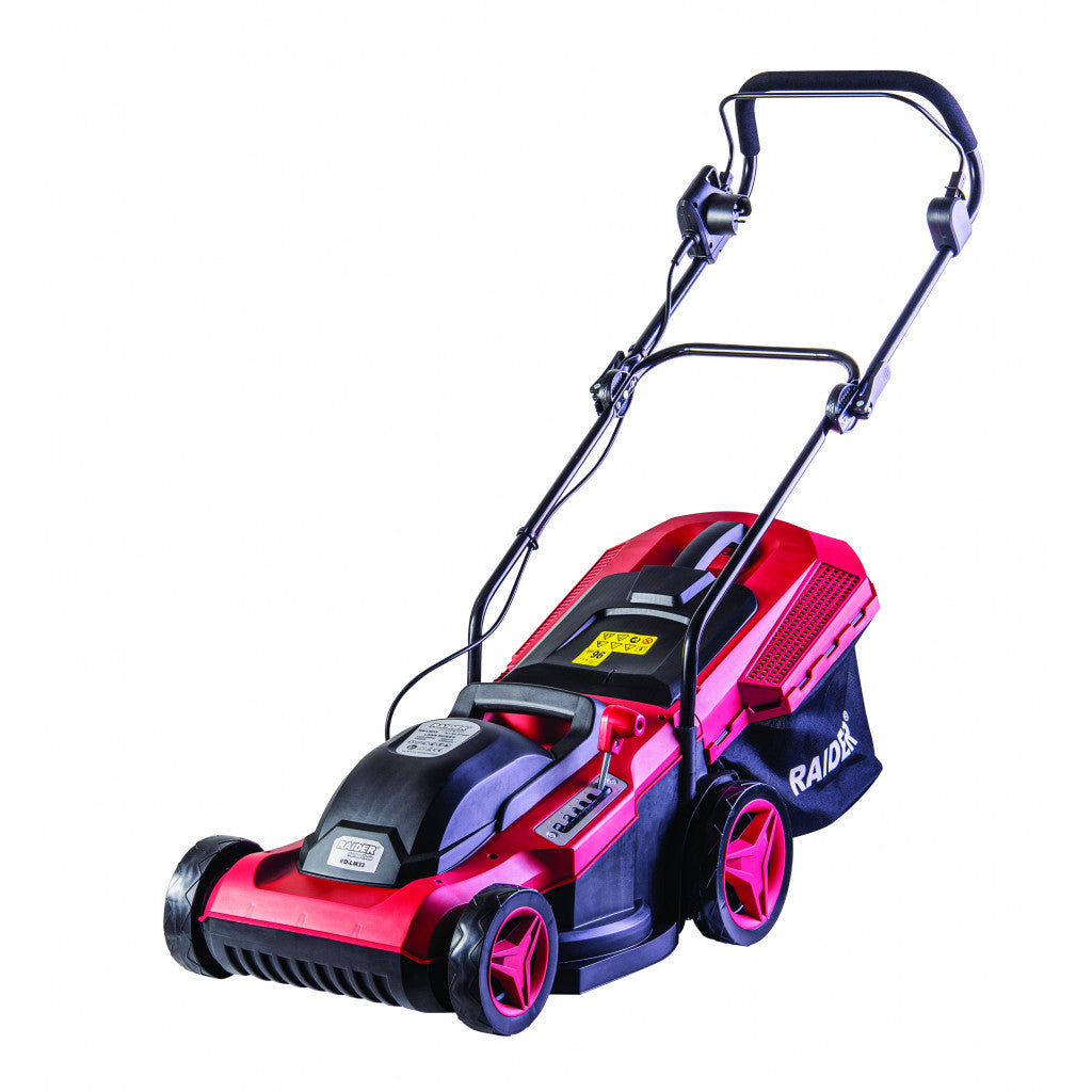Косачка 1800W 38cm 50L 6 ст. 800m2 RAIDER RD-LM33 – Raider Garden Tools