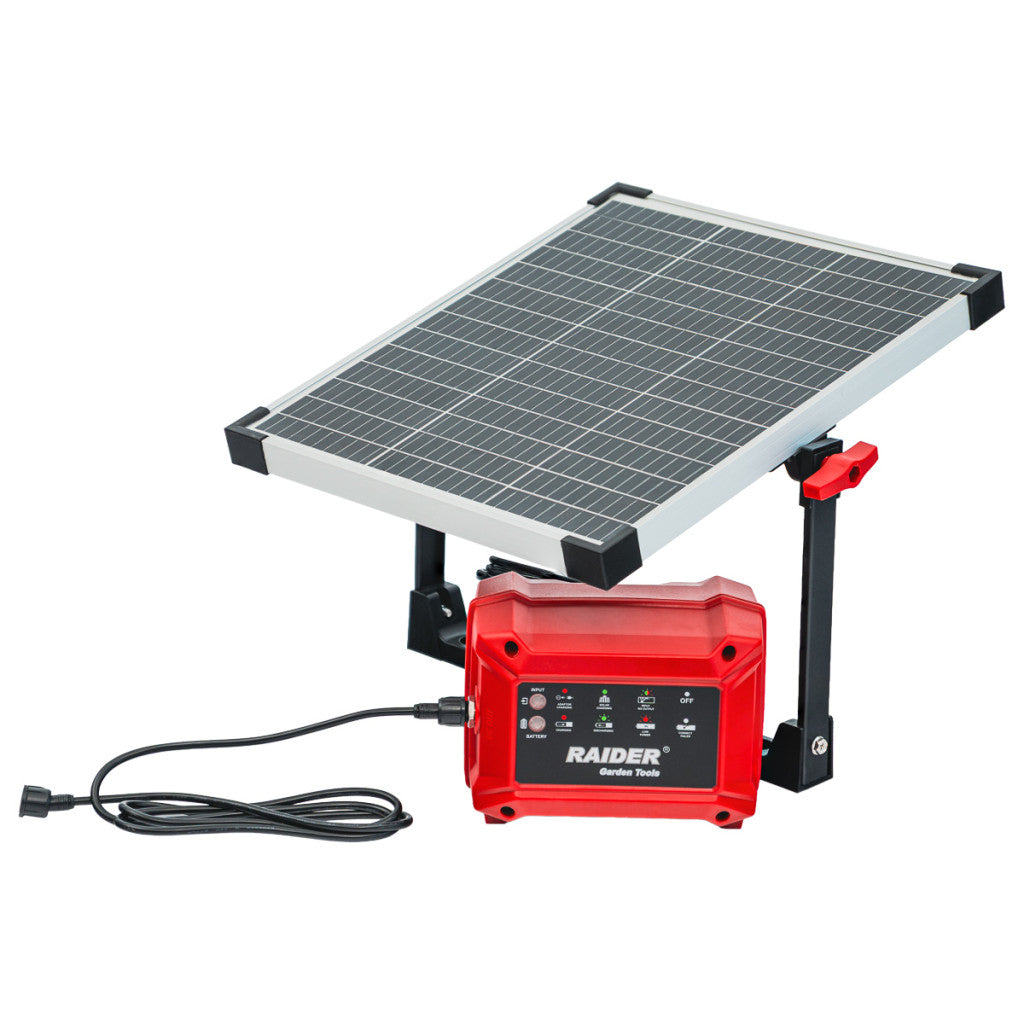 Фотоволтаичен панел за зарядна станция за косачка 24V 1A 24W Raider Garden Tools - BGShopping.net